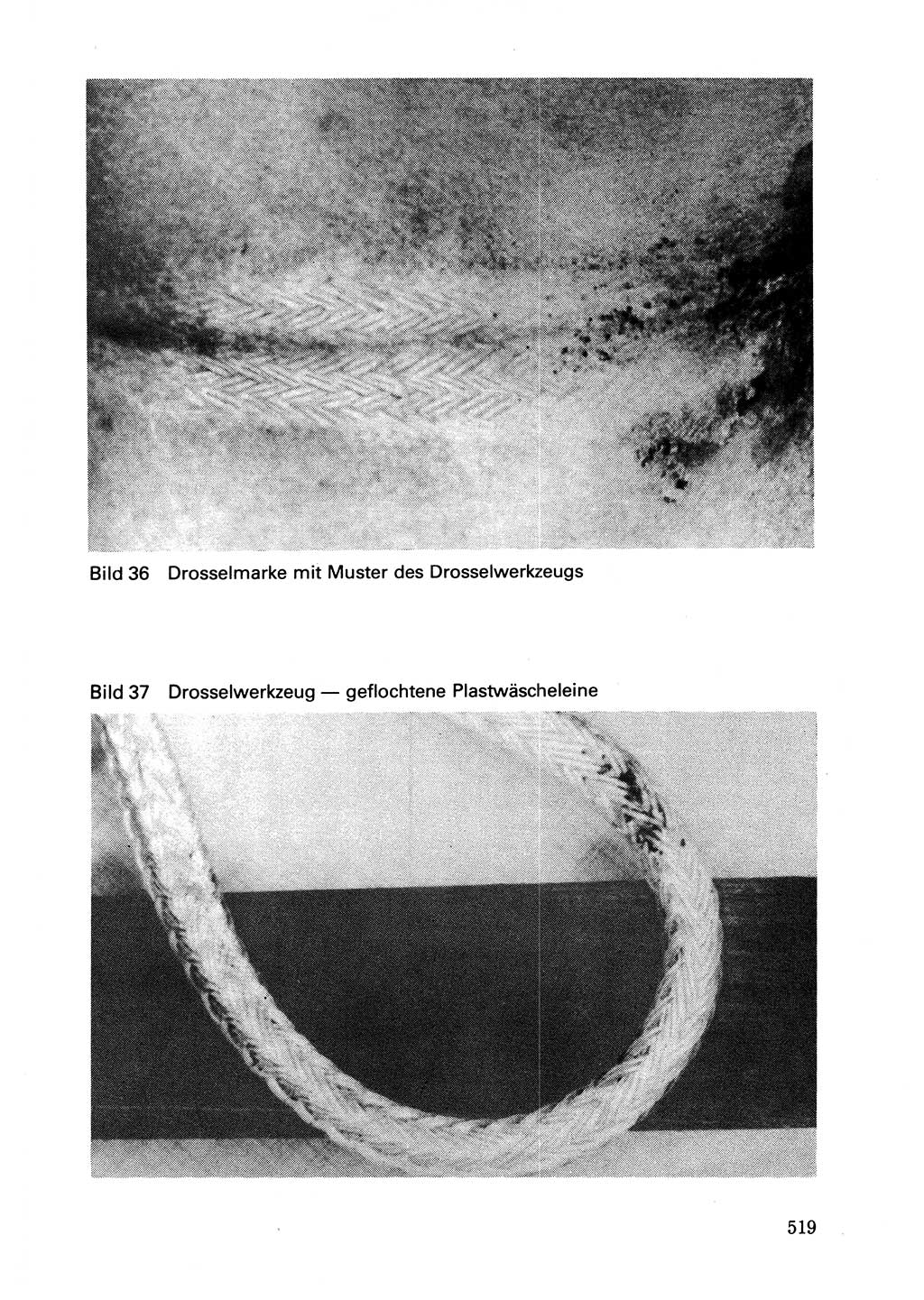 Wörterbuch der sozialistischen Kriminalistik [Deutsche Demokratische Republik (DDR)] 1981, Seite 518 (Wb. soz. Krim. DDR 1981, S. 518)