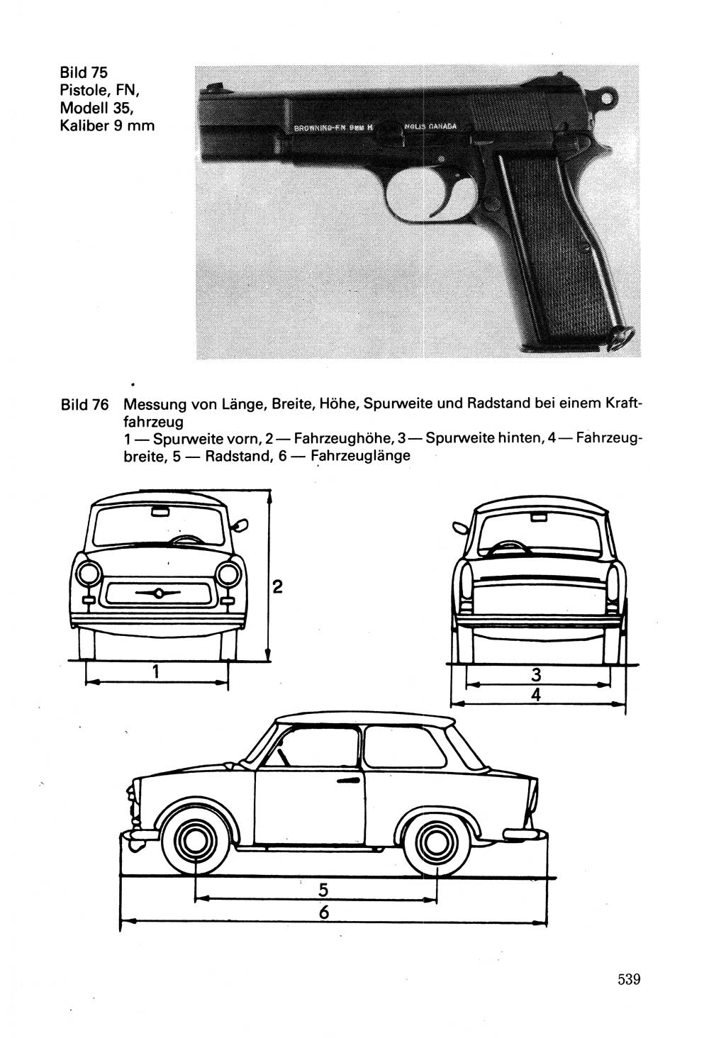 Wörterbuch der sozialistischen Kriminalistik [Deutsche Demokratische Republik (DDR)] 1981, Seite 538 (Wb. soz. Krim. DDR 1981, S. 538)