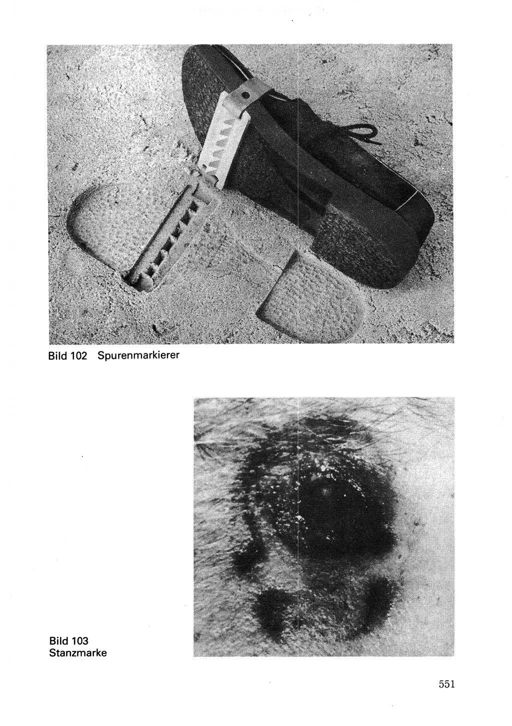 Wörterbuch der sozialistischen Kriminalistik [Deutsche Demokratische Republik (DDR)] 1981, Seite 550 (Wb. soz. Krim. DDR 1981, S. 550)