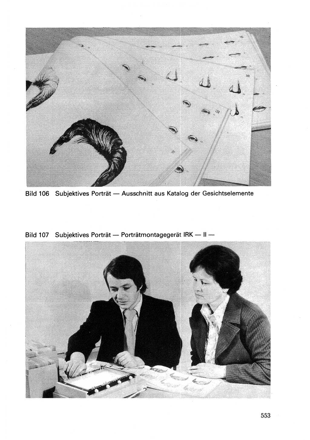 Wörterbuch der sozialistischen Kriminalistik [Deutsche Demokratische Republik (DDR)] 1981, Seite 552 (Wb. soz. Krim. DDR 1981, S. 552)