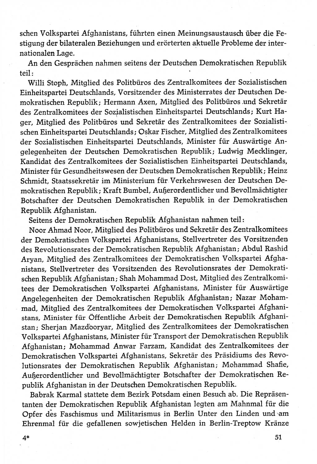 Dokumente der Sozialistischen Einheitspartei Deutschlands (SED) [Deutsche Demokratische Republik (DDR)] 1982-1983, Seite 51 (Dok. SED DDR 1982-1983, S. 51)