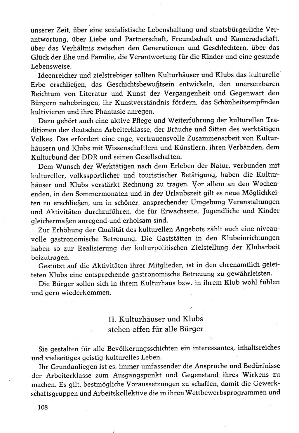 Dokumente der Sozialistischen Einheitspartei Deutschlands (SED) [Deutsche Demokratische Republik (DDR)] 1982-1983, Seite 108 (Dok. SED DDR 1982-1983, S. 108)