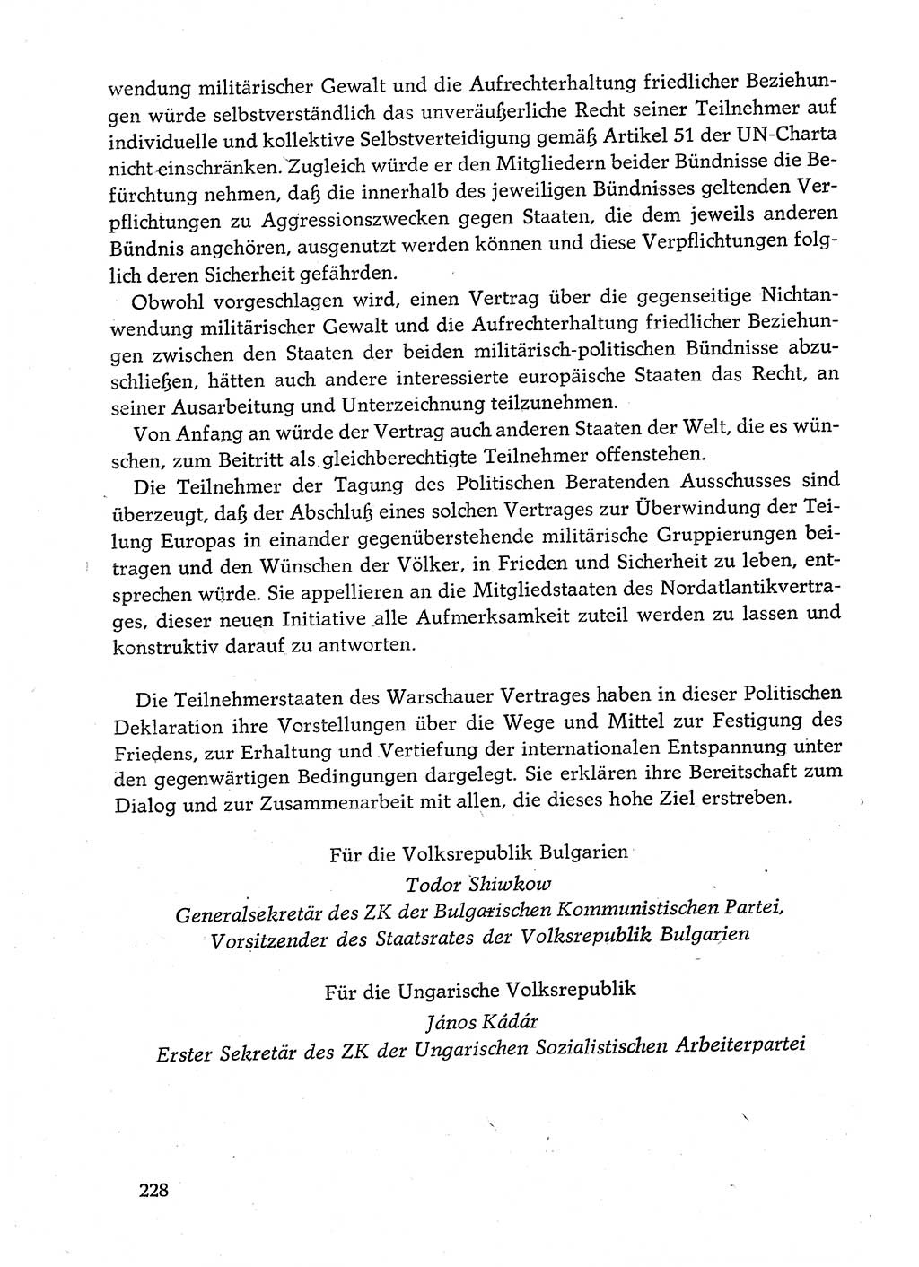 Dokumente der Sozialistischen Einheitspartei Deutschlands (SED) [Deutsche Demokratische Republik (DDR)] 1982-1983, Seite 228 (Dok. SED DDR 1982-1983, S. 228)