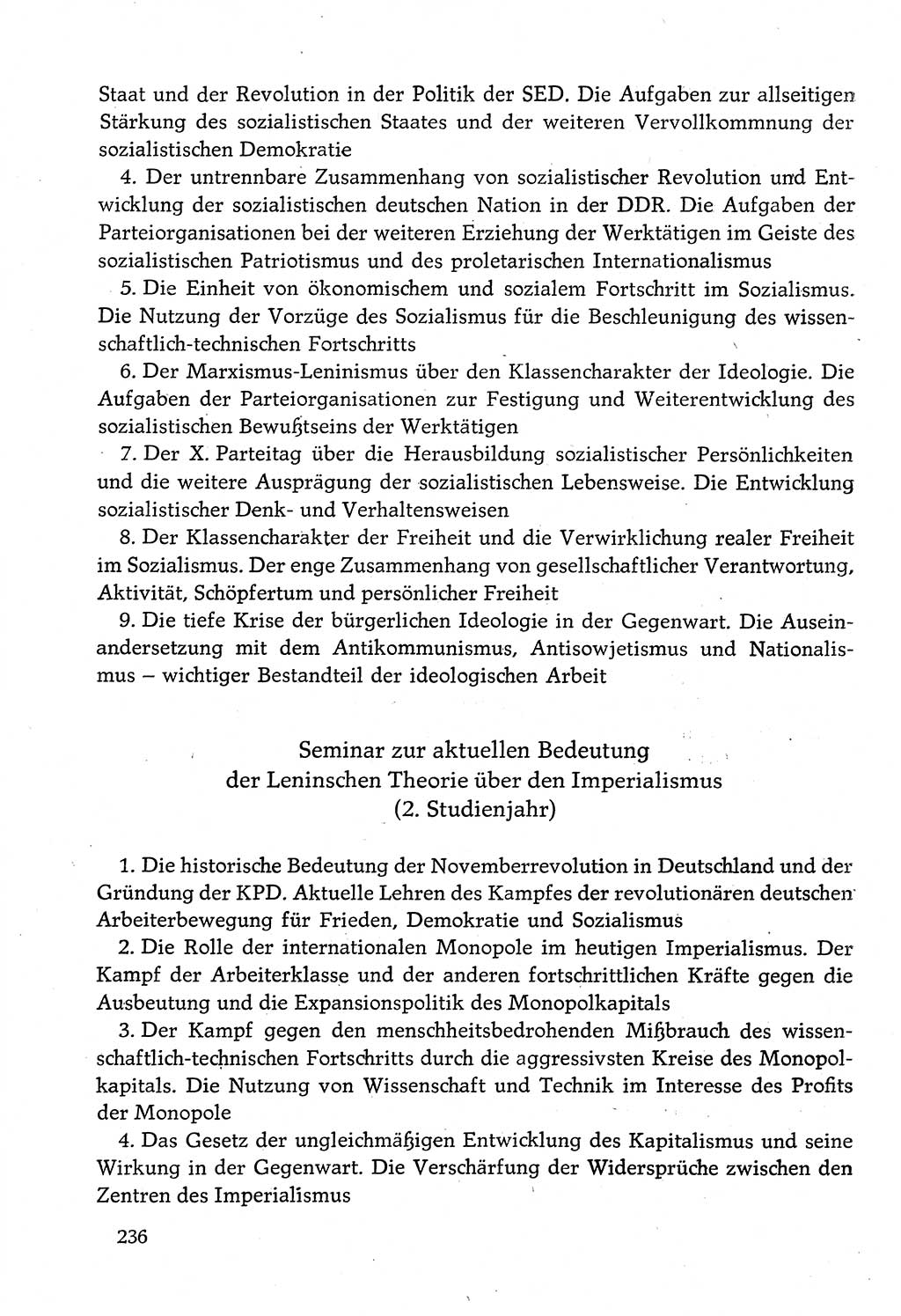 Dokumente der Sozialistischen Einheitspartei Deutschlands (SED) [Deutsche Demokratische Republik (DDR)] 1982-1983, Seite 236 (Dok. SED DDR 1982-1983, S. 236)