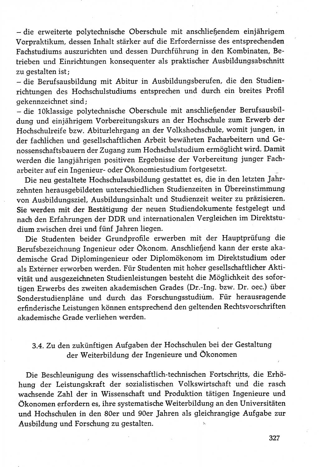 Dokumente der Sozialistischen Einheitspartei Deutschlands (SED) [Deutsche Demokratische Republik (DDR)] 1982-1983, Seite 327 (Dok. SED DDR 1982-1983, S. 327)