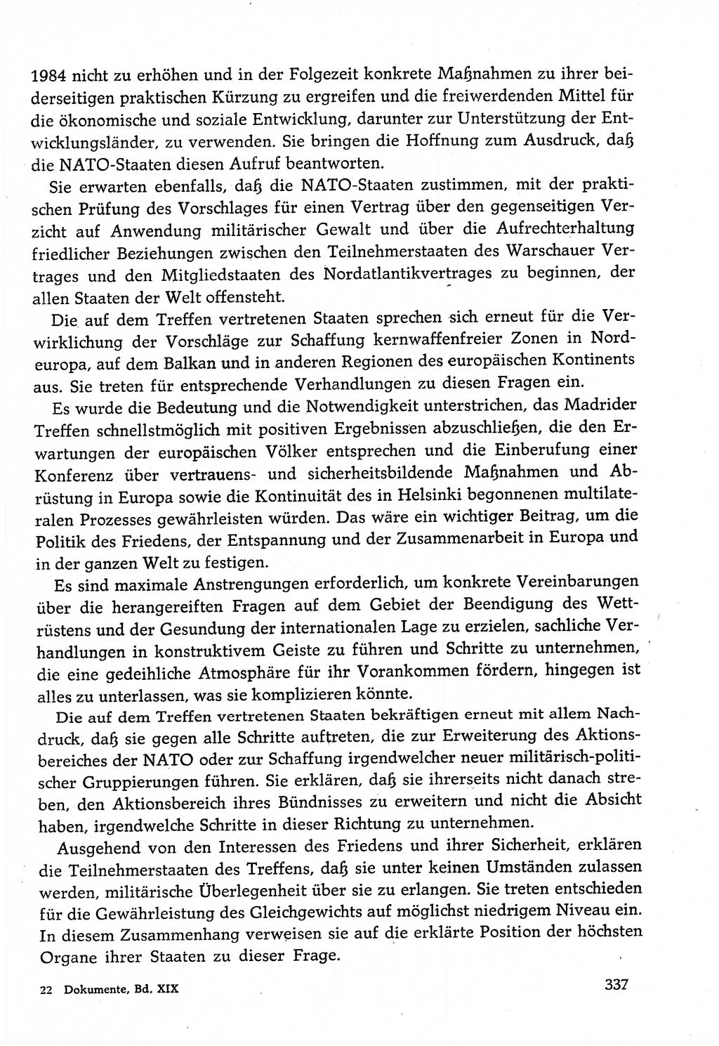 Dokumente der Sozialistischen Einheitspartei Deutschlands (SED) [Deutsche Demokratische Republik (DDR)] 1982-1983, Seite 337 (Dok. SED DDR 1982-1983, S. 337)