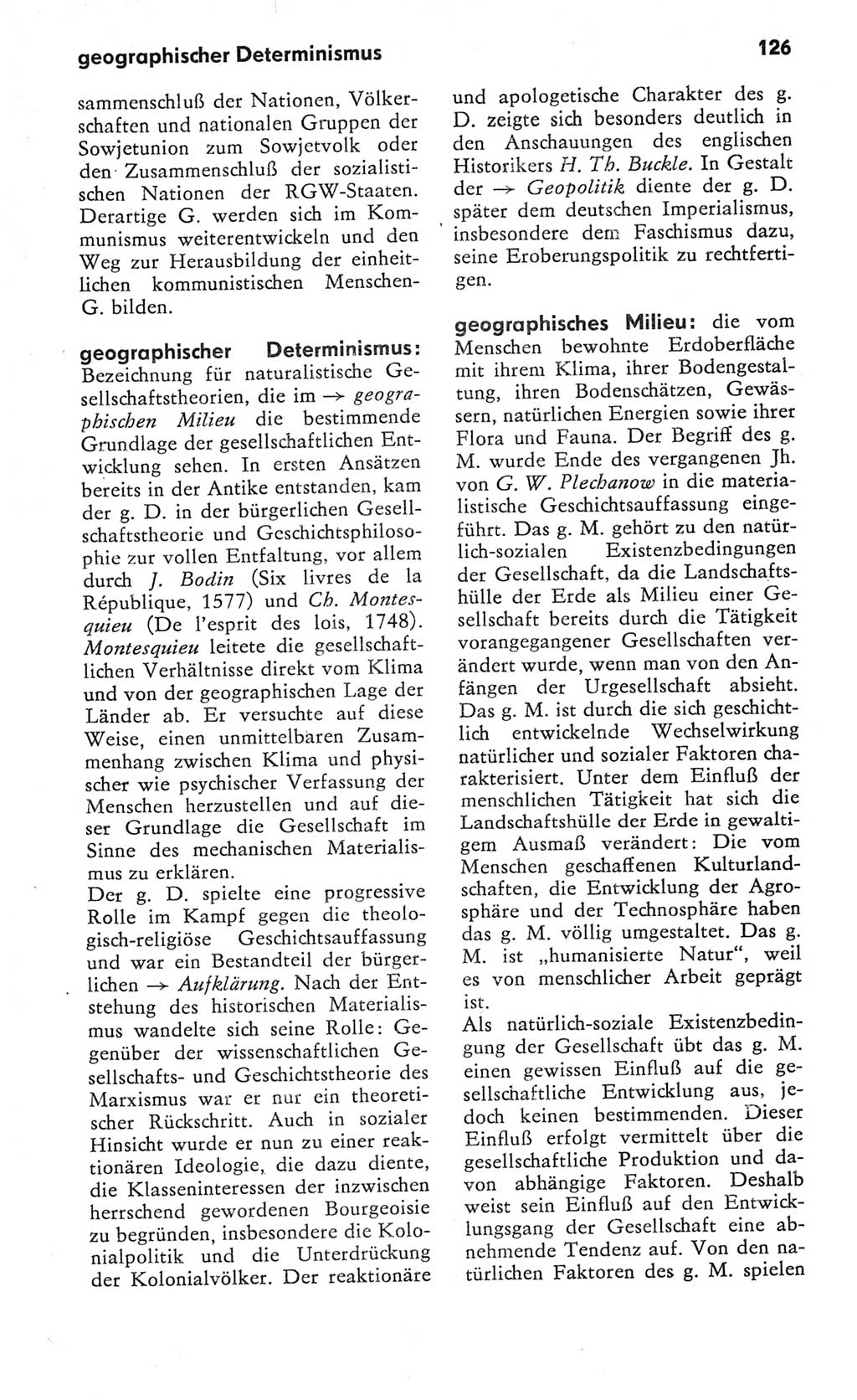 Kleines Wörterbuch der marxistisch-leninistischen Philosophie [Deutsche Demokratische Republik (DDR)] 1982, Seite 126 (Kl. Wb. ML Phil. DDR 1982, S. 126)