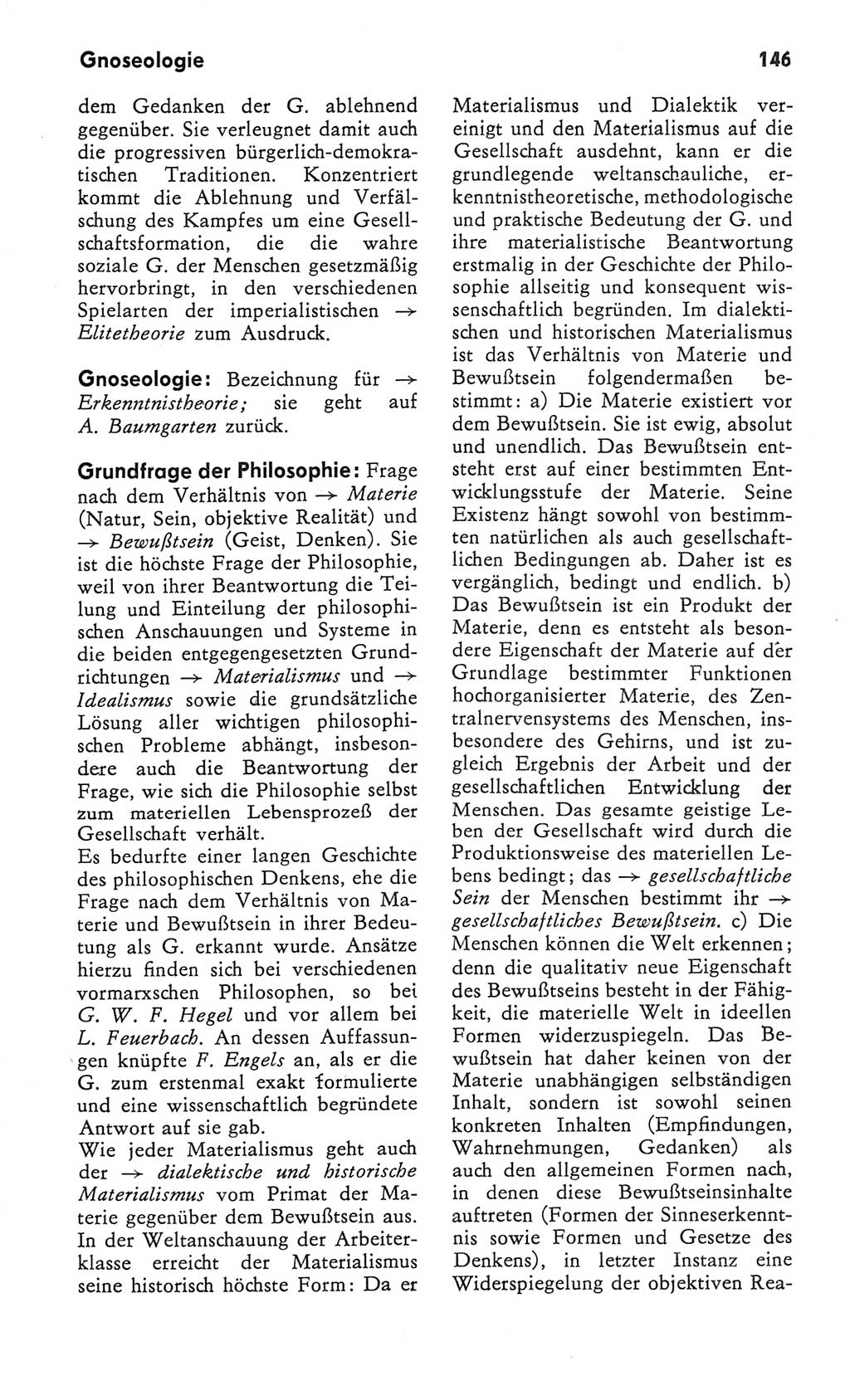 Kleines Wörterbuch der marxistisch-leninistischen Philosophie [Deutsche Demokratische Republik (DDR)] 1982, Seite 146 (Kl. Wb. ML Phil. DDR 1982, S. 146)