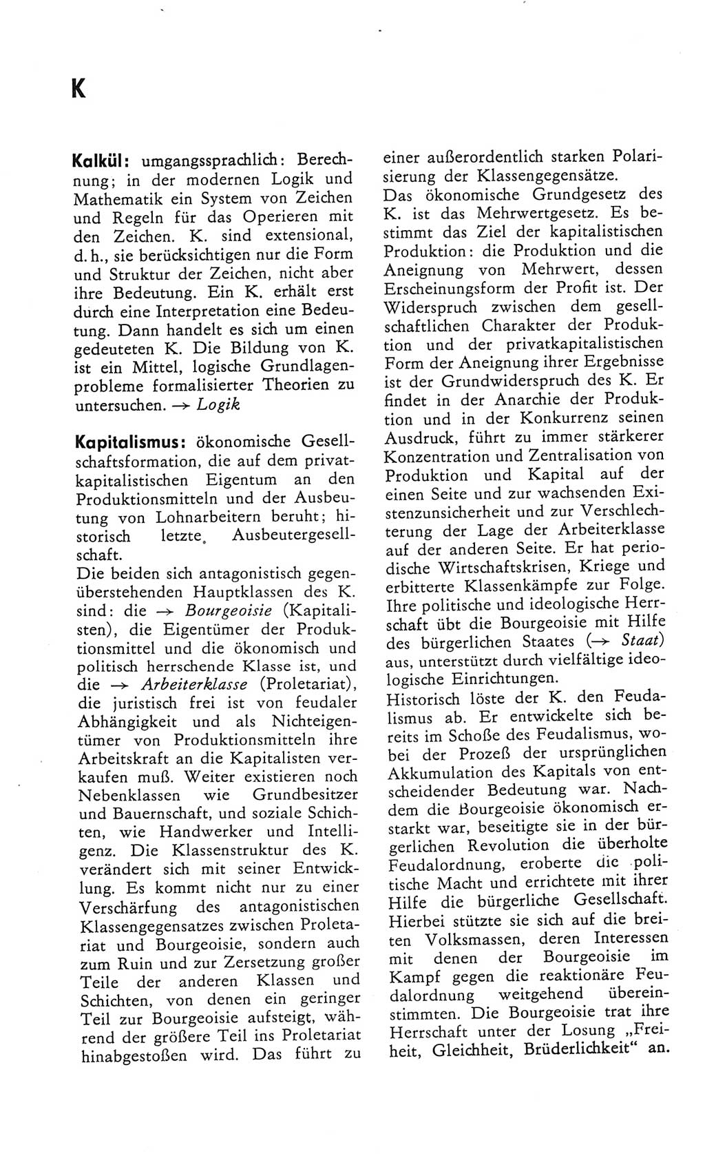 Kleines Wörterbuch der marxistisch-leninistischen Philosophie [Deutsche Demokratische Republik (DDR)] 1982, Seite 170 (Kl. Wb. ML Phil. DDR 1982, S. 170)