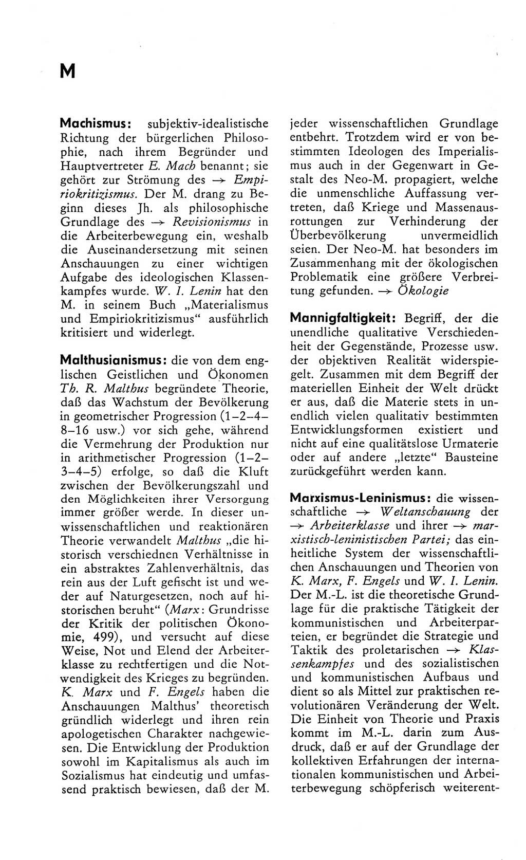 Kleines Wörterbuch der marxistisch-leninistischen Philosophie [Deutsche Demokratische Republik (DDR)] 1982, Seite 196 (Kl. Wb. ML Phil. DDR 1982, S. 196)