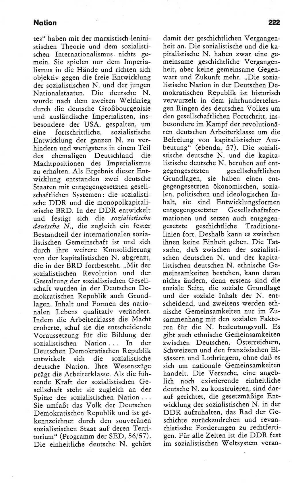 Kleines Wörterbuch der marxistisch-leninistischen Philosophie [Deutsche Demokratische Republik (DDR)] 1982, Seite 222 (Kl. Wb. ML Phil. DDR 1982, S. 222)
