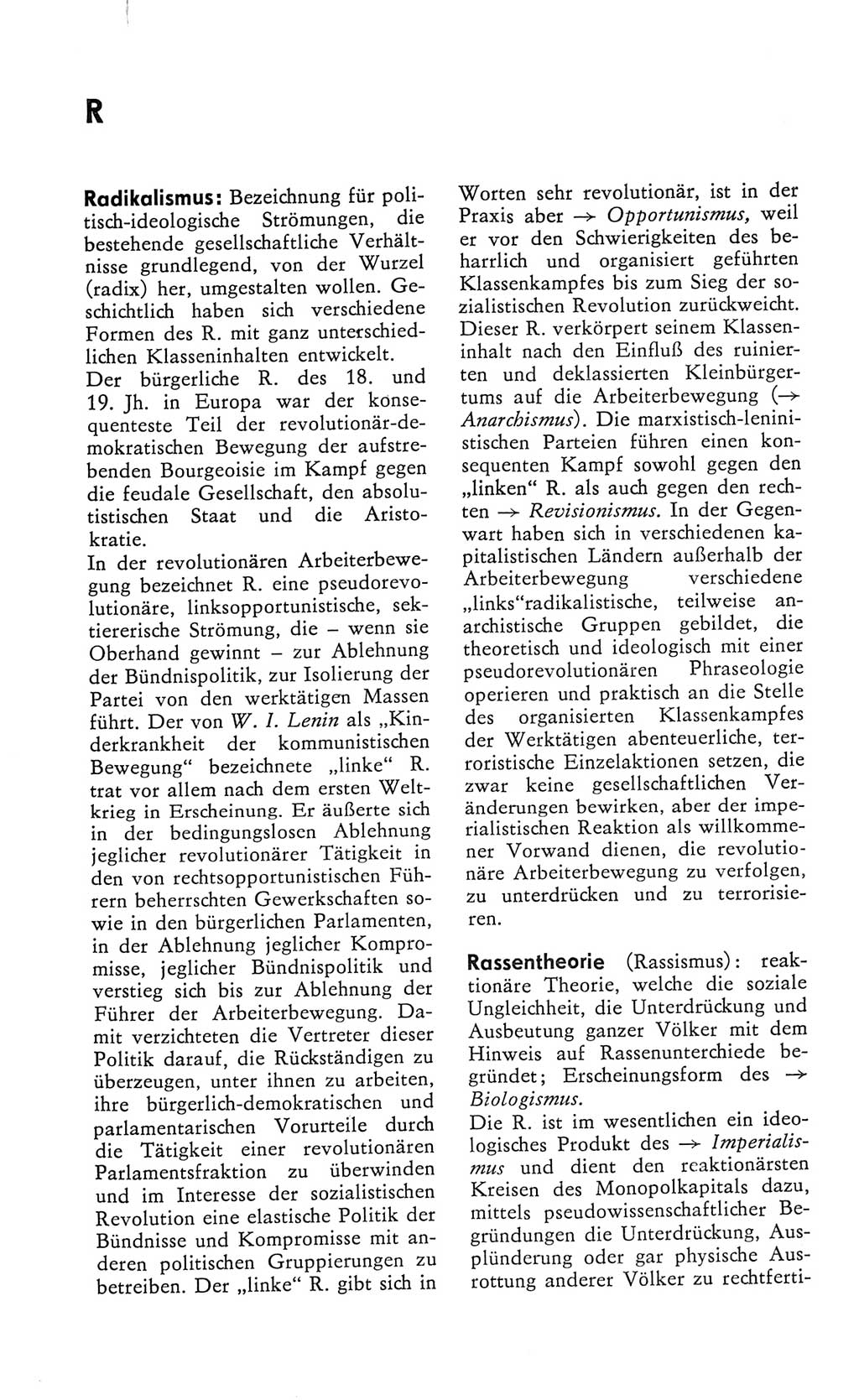 Kleines Wörterbuch der marxistisch-leninistischen Philosophie [Deutsche Demokratische Republik (DDR)] 1982, Seite 274 (Kl. Wb. ML Phil. DDR 1982, S. 274)