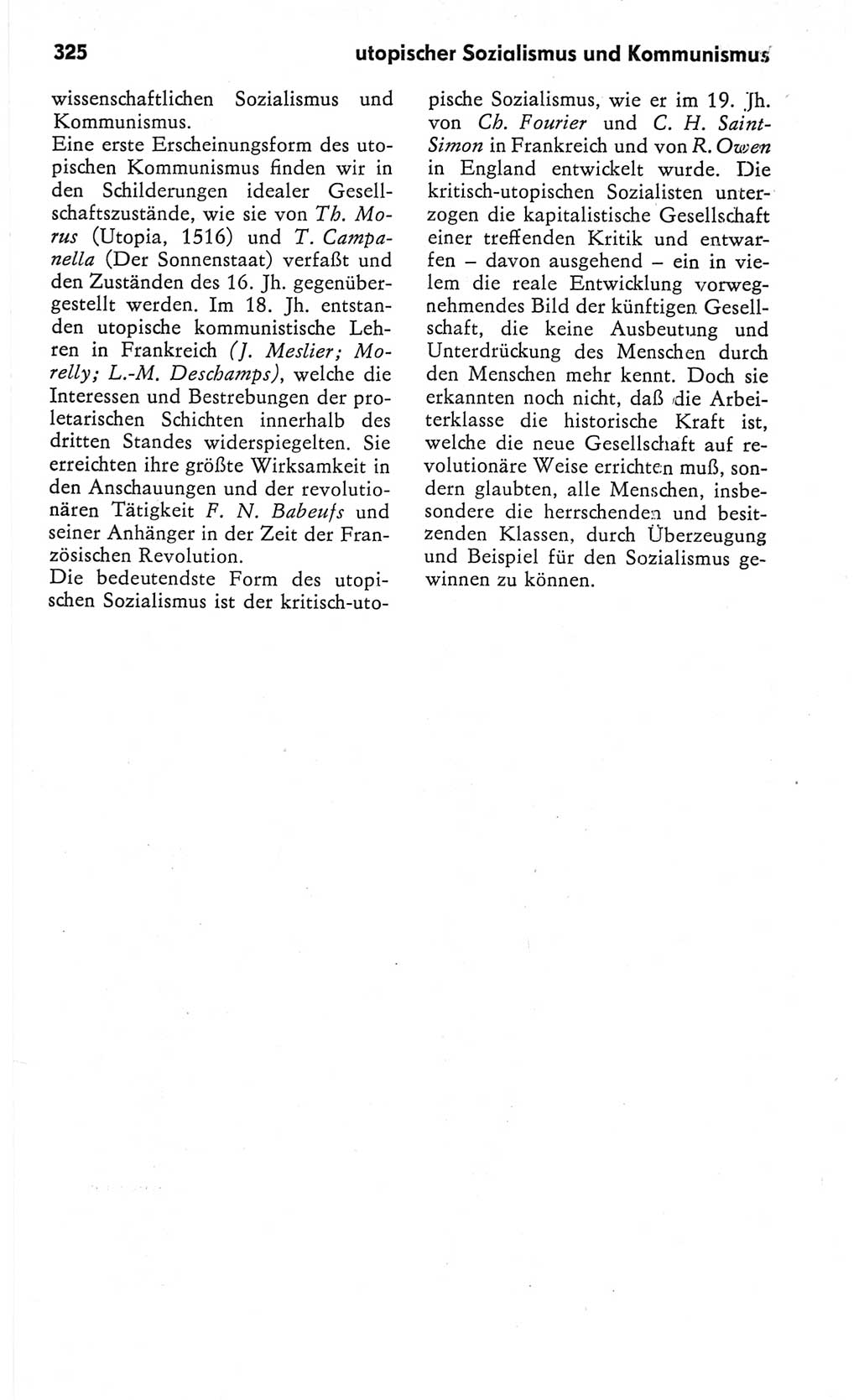 Kleines Wörterbuch der marxistisch-leninistischen Philosophie [Deutsche Demokratische Republik (DDR)] 1982, Seite 325 (Kl. Wb. ML Phil. DDR 1982, S. 325)