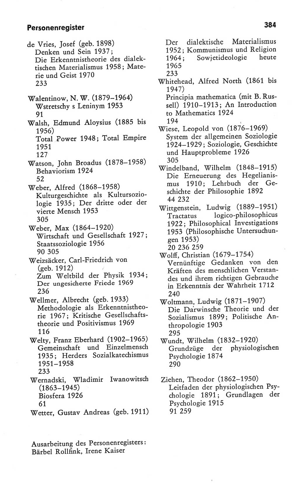 Kleines Wörterbuch der marxistisch-leninistischen Philosophie [Deutsche Demokratische Republik (DDR)] 1982, Seite 384 (Kl. Wb. ML Phil. DDR 1982, S. 384)