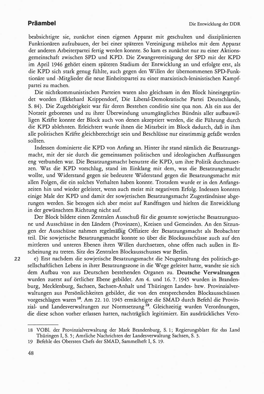 Die sozialistische Verfassung der Deutschen Demokratischen Republik (DDR), Kommentar 1982, Seite 48 (Soz. Verf. DDR Komm. 1982, S. 48)