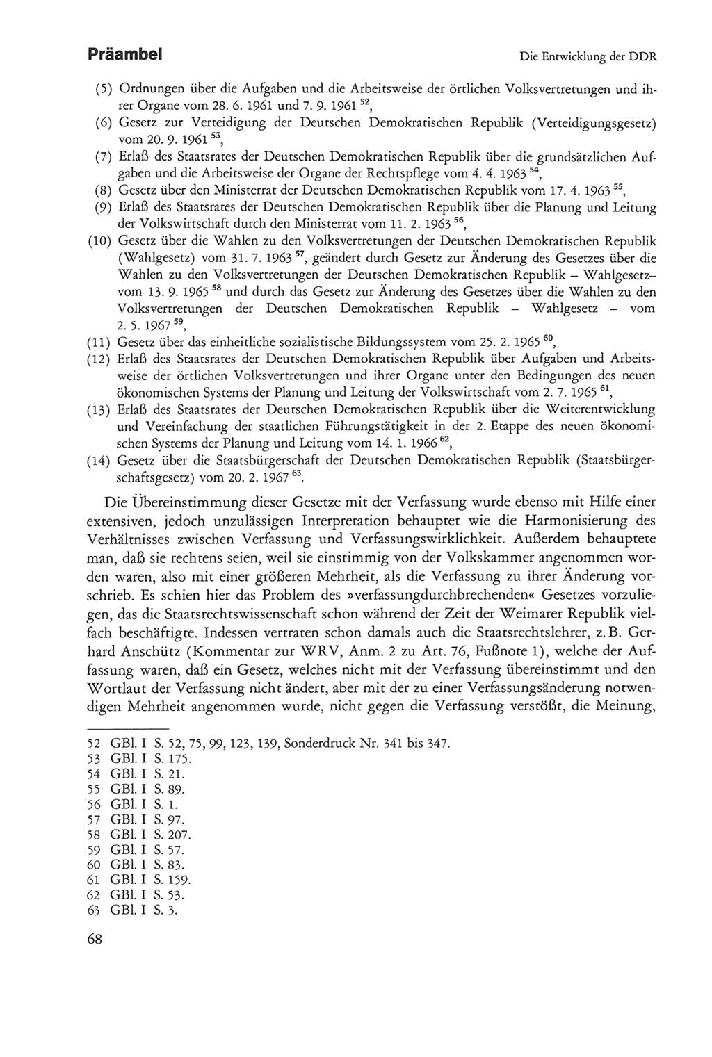 Die sozialistische Verfassung der Deutschen Demokratischen Republik (DDR), Kommentar 1982, Seite 68 (Soz. Verf. DDR Komm. 1982, S. 68)