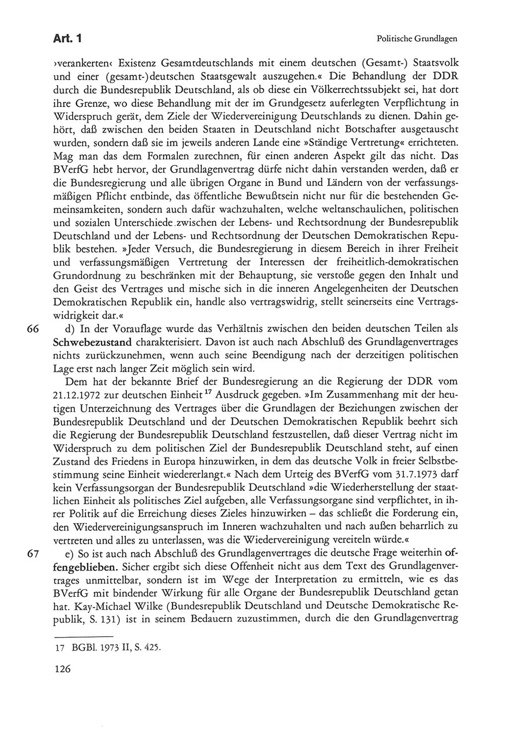 Die sozialistische Verfassung der Deutschen Demokratischen Republik (DDR), Kommentar 1982, Seite 126 (Soz. Verf. DDR Komm. 1982, S. 126)