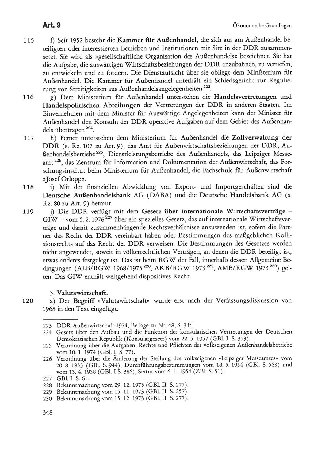 Die sozialistische Verfassung der Deutschen Demokratischen Republik (DDR), Kommentar 1982, Seite 348 (Soz. Verf. DDR Komm. 1982, S. 348)