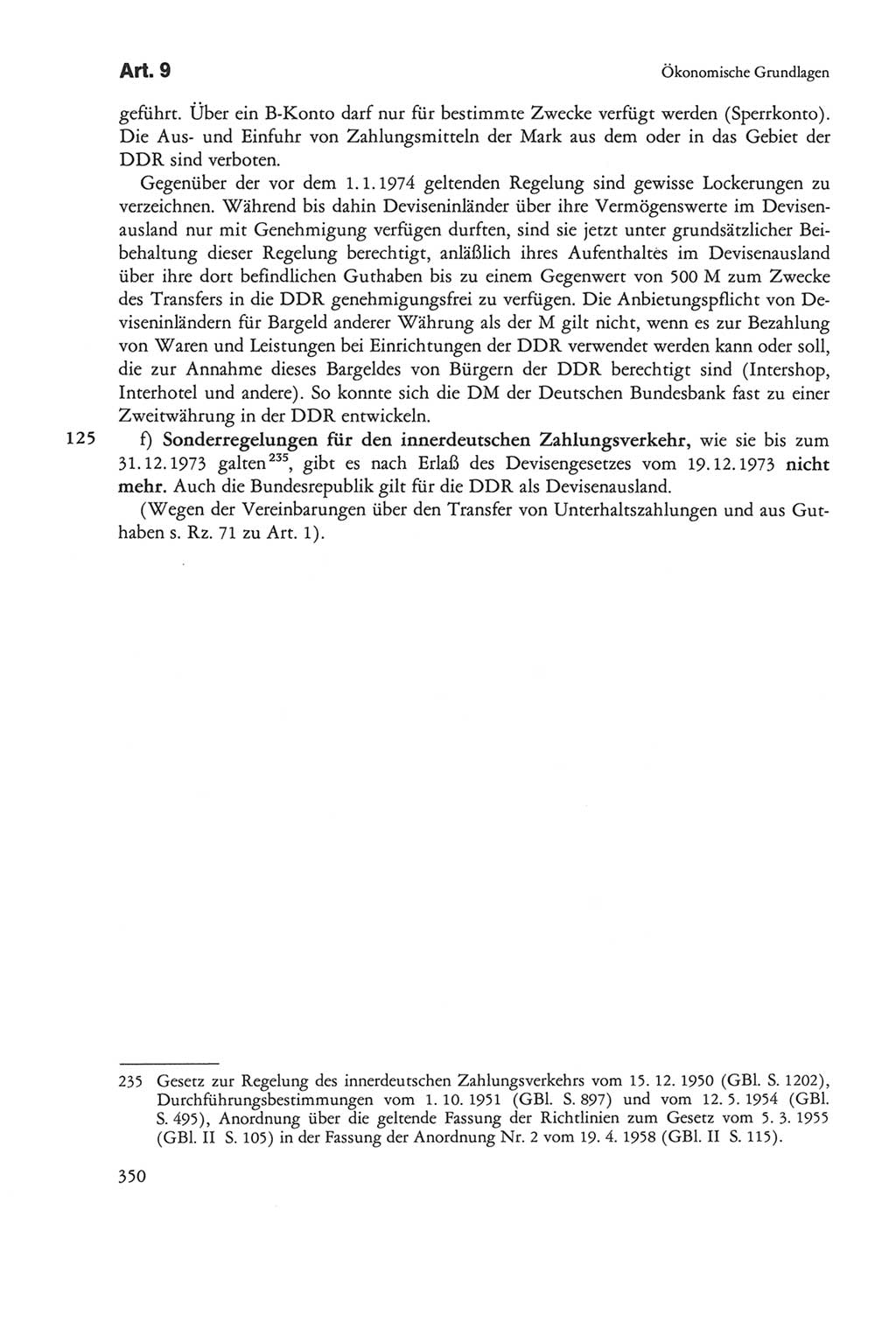 Die sozialistische Verfassung der Deutschen Demokratischen Republik (DDR), Kommentar 1982, Seite 350 (Soz. Verf. DDR Komm. 1982, S. 350)