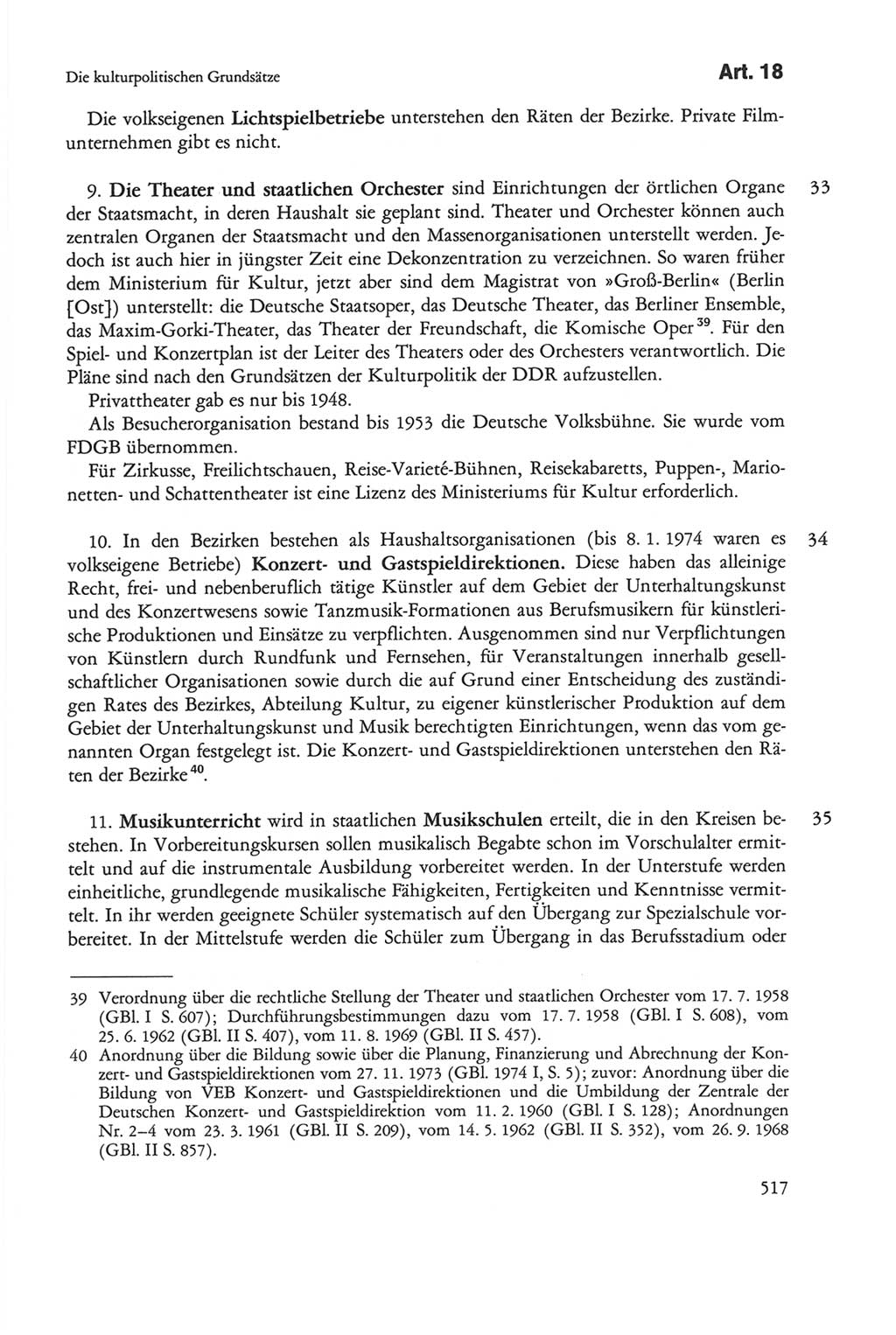 Die sozialistische Verfassung der Deutschen Demokratischen Republik (DDR), Kommentar 1982, Seite 517 (Soz. Verf. DDR Komm. 1982, S. 517)