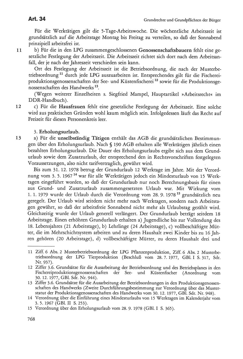 Die sozialistische Verfassung der Deutschen Demokratischen Republik (DDR), Kommentar 1982, Seite 768 (Soz. Verf. DDR Komm. 1982, S. 768)