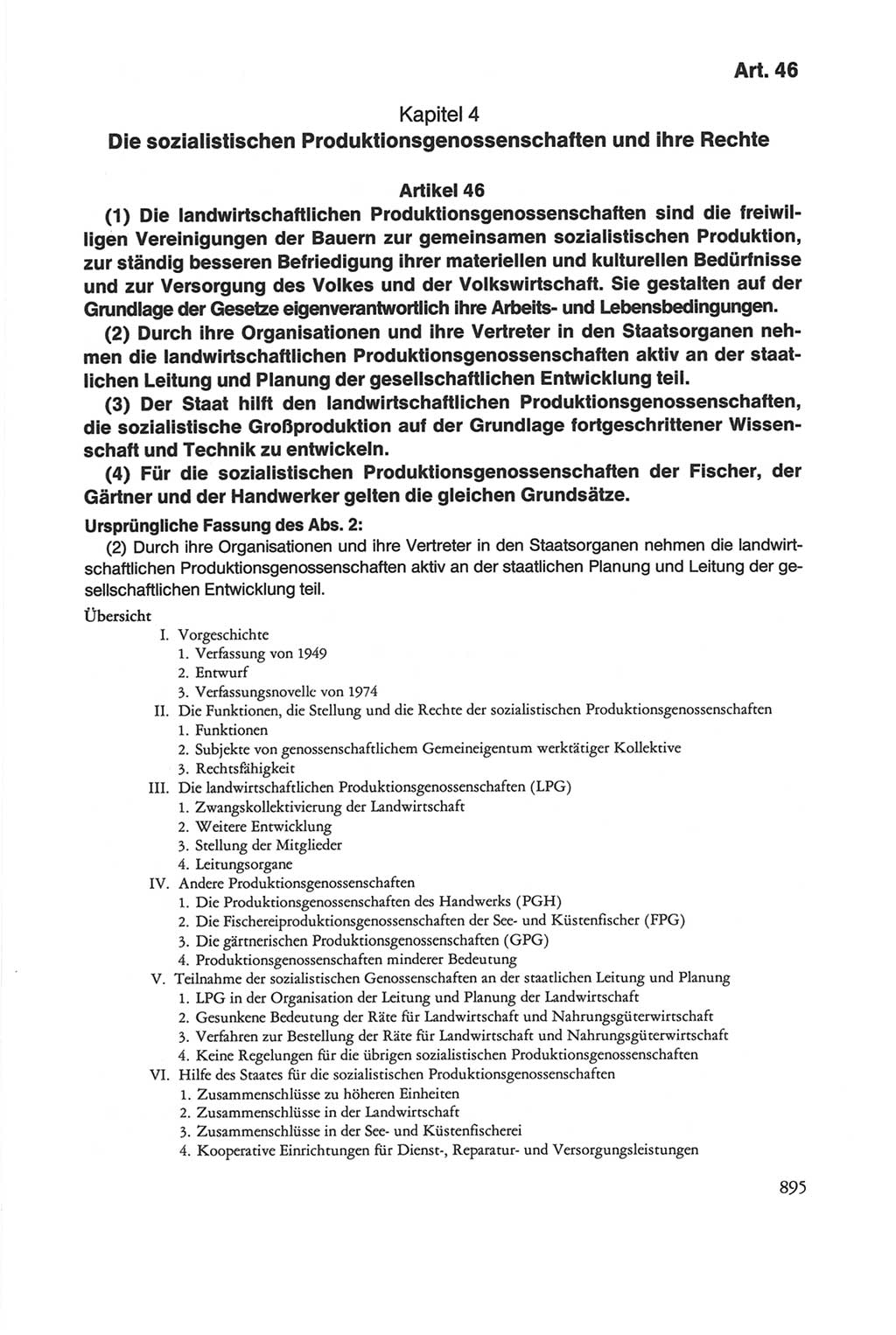 Die sozialistische Verfassung der Deutschen Demokratischen Republik (DDR), Kommentar 1982, Seite 895 (Soz. Verf. DDR Komm. 1982, S. 895)