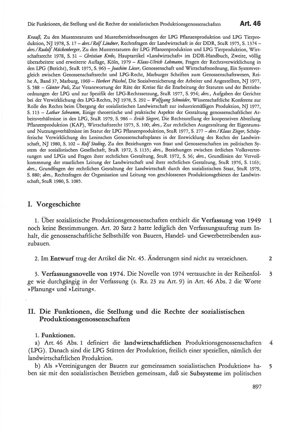 Die sozialistische Verfassung der Deutschen Demokratischen Republik (DDR), Kommentar 1982, Seite 897 (Soz. Verf. DDR Komm. 1982, S. 897)