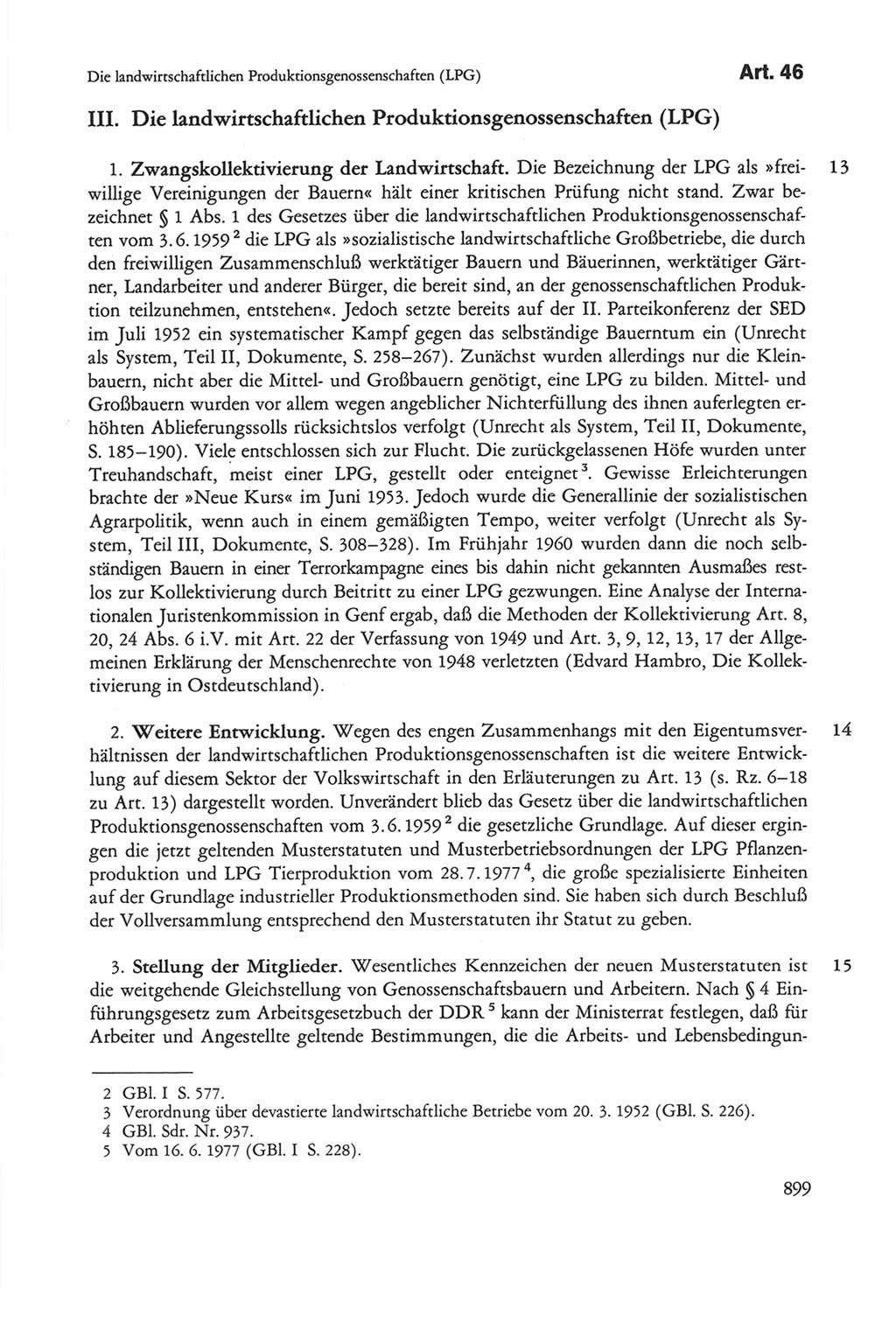 Die sozialistische Verfassung der Deutschen Demokratischen Republik (DDR), Kommentar 1982, Seite 899 (Soz. Verf. DDR Komm. 1982, S. 899)