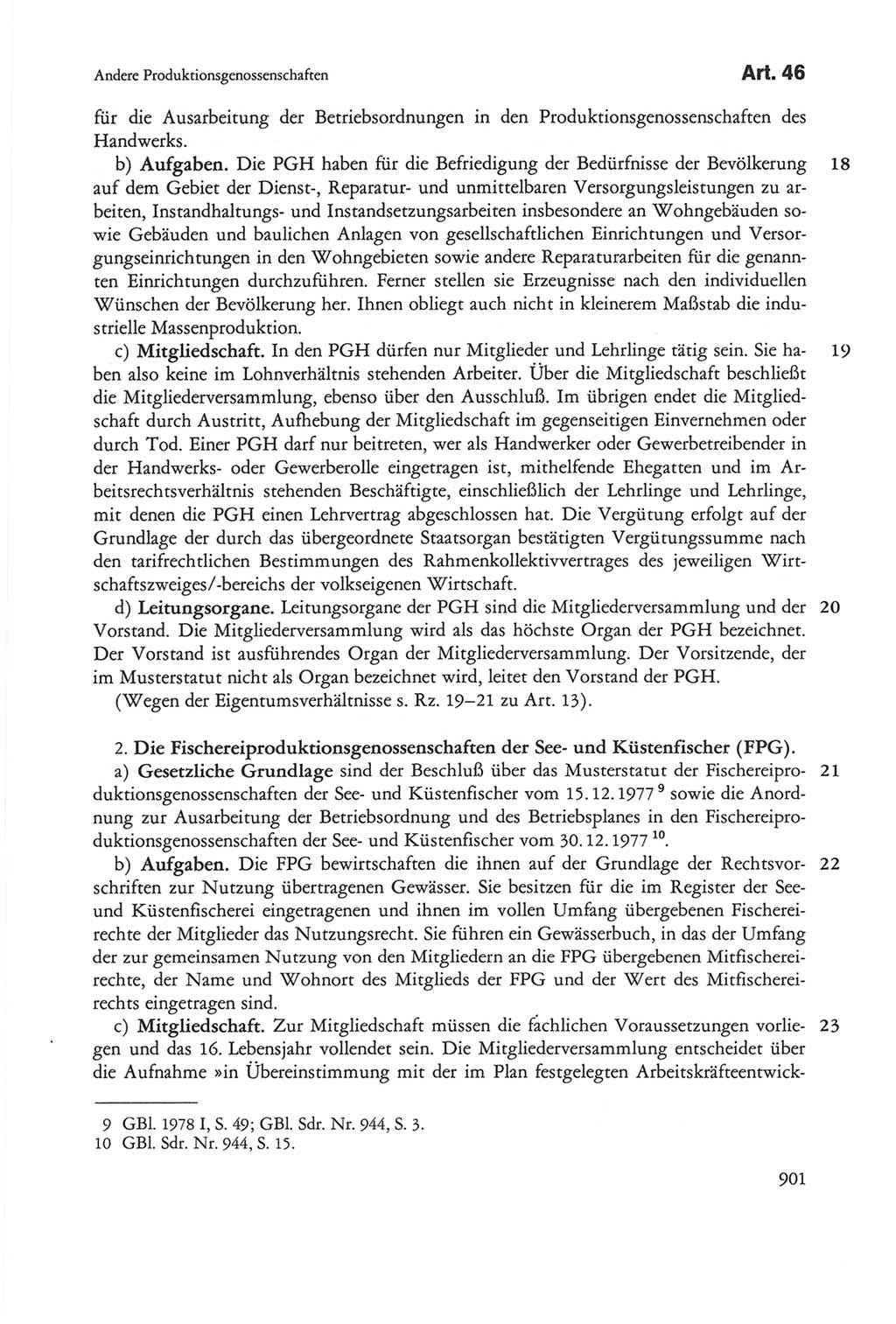 Die sozialistische Verfassung der Deutschen Demokratischen Republik (DDR), Kommentar 1982, Seite 901 (Soz. Verf. DDR Komm. 1982, S. 901)