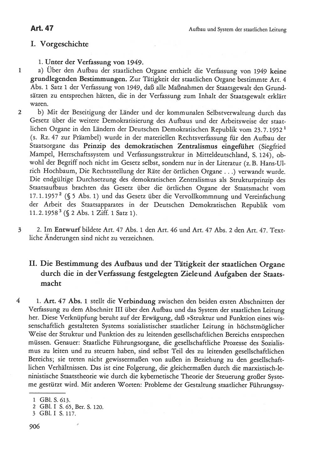 Die sozialistische Verfassung der Deutschen Demokratischen Republik (DDR), Kommentar 1982, Seite 906 (Soz. Verf. DDR Komm. 1982, S. 906)