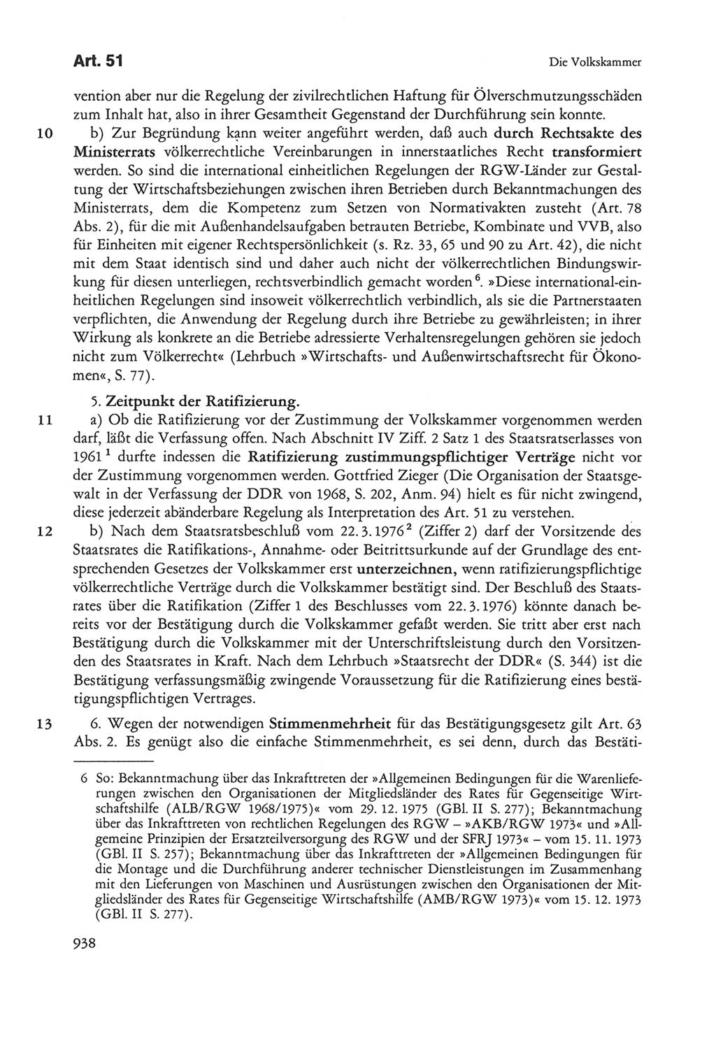 Die sozialistische Verfassung der Deutschen Demokratischen Republik (DDR), Kommentar 1982, Seite 938 (Soz. Verf. DDR Komm. 1982, S. 938)