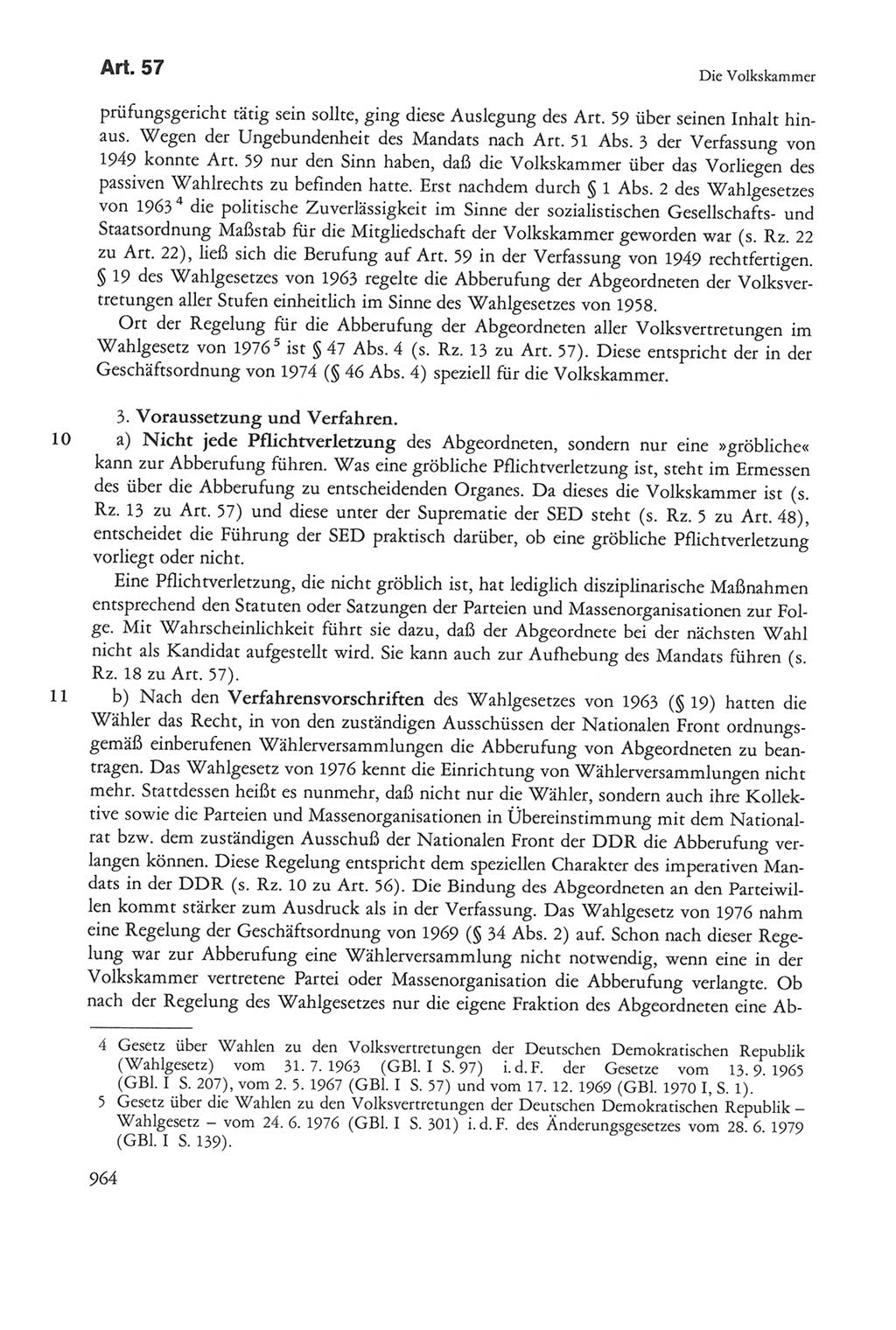 Die sozialistische Verfassung der Deutschen Demokratischen Republik (DDR), Kommentar 1982, Seite 964 (Soz. Verf. DDR Komm. 1982, S. 964)