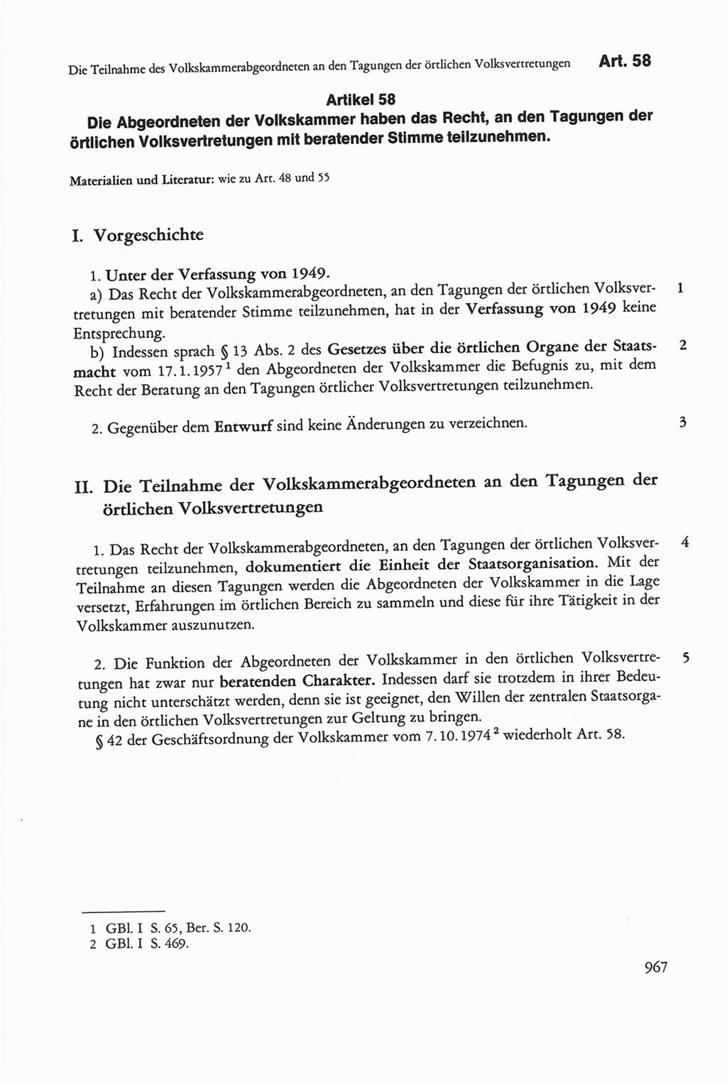Die sozialistische Verfassung der Deutschen Demokratischen Republik (DDR), Kommentar 1982, Seite 967 (Soz. Verf. DDR Komm. 1982, S. 967)
