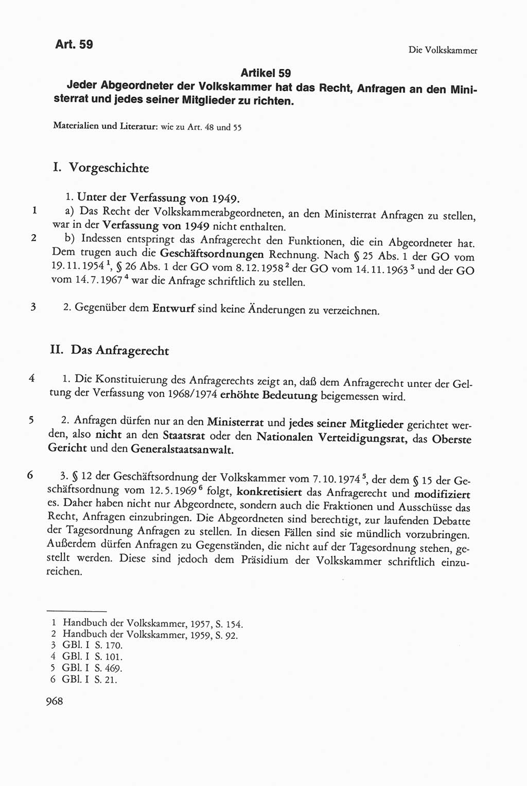 Die sozialistische Verfassung der Deutschen Demokratischen Republik (DDR), Kommentar 1982, Seite 968 (Soz. Verf. DDR Komm. 1982, S. 968)