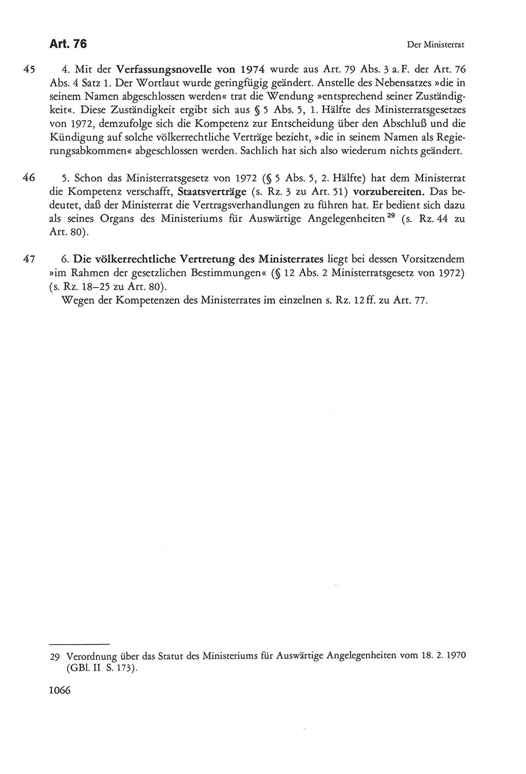 Die sozialistische Verfassung der Deutschen Demokratischen Republik (DDR), Kommentar 1982, Seite 1066 (Soz. Verf. DDR Komm. 1982, S. 1066)