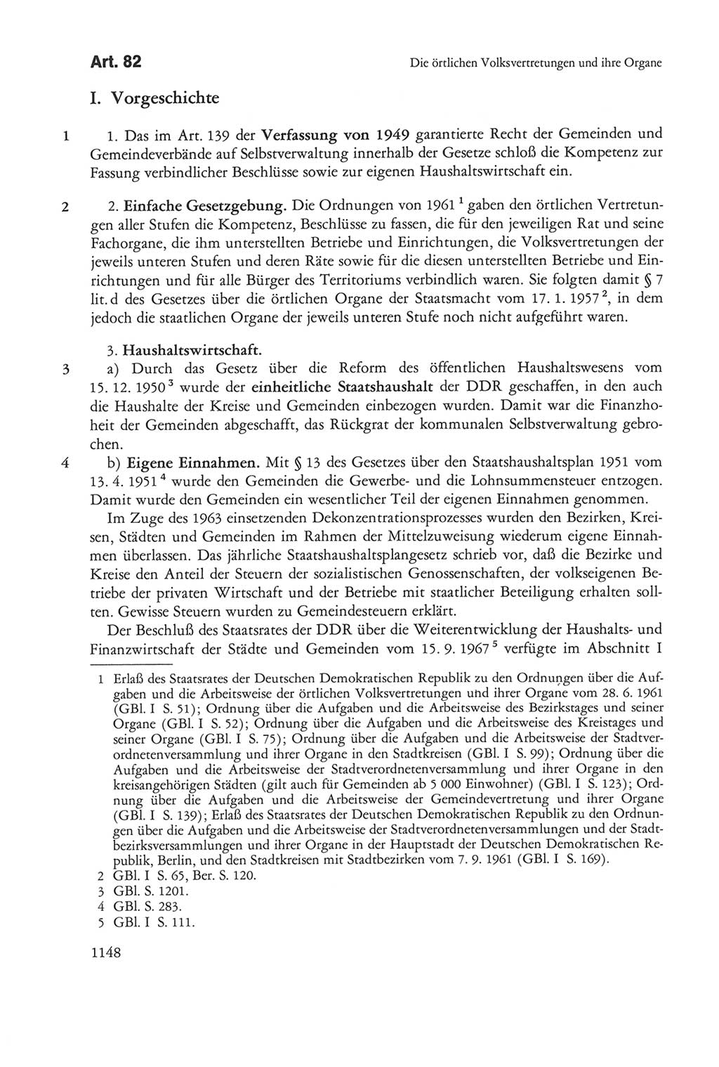 Die sozialistische Verfassung der Deutschen Demokratischen Republik (DDR), Kommentar 1982, Seite 1148 (Soz. Verf. DDR Komm. 1982, S. 1148)