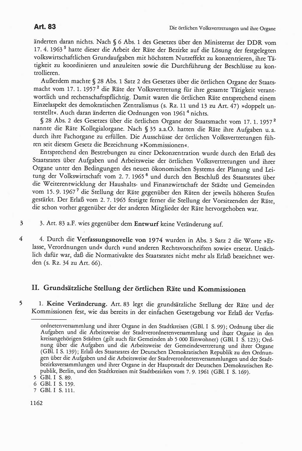 Die sozialistische Verfassung der Deutschen Demokratischen Republik (DDR), Kommentar 1982, Seite 1162 (Soz. Verf. DDR Komm. 1982, S. 1162)