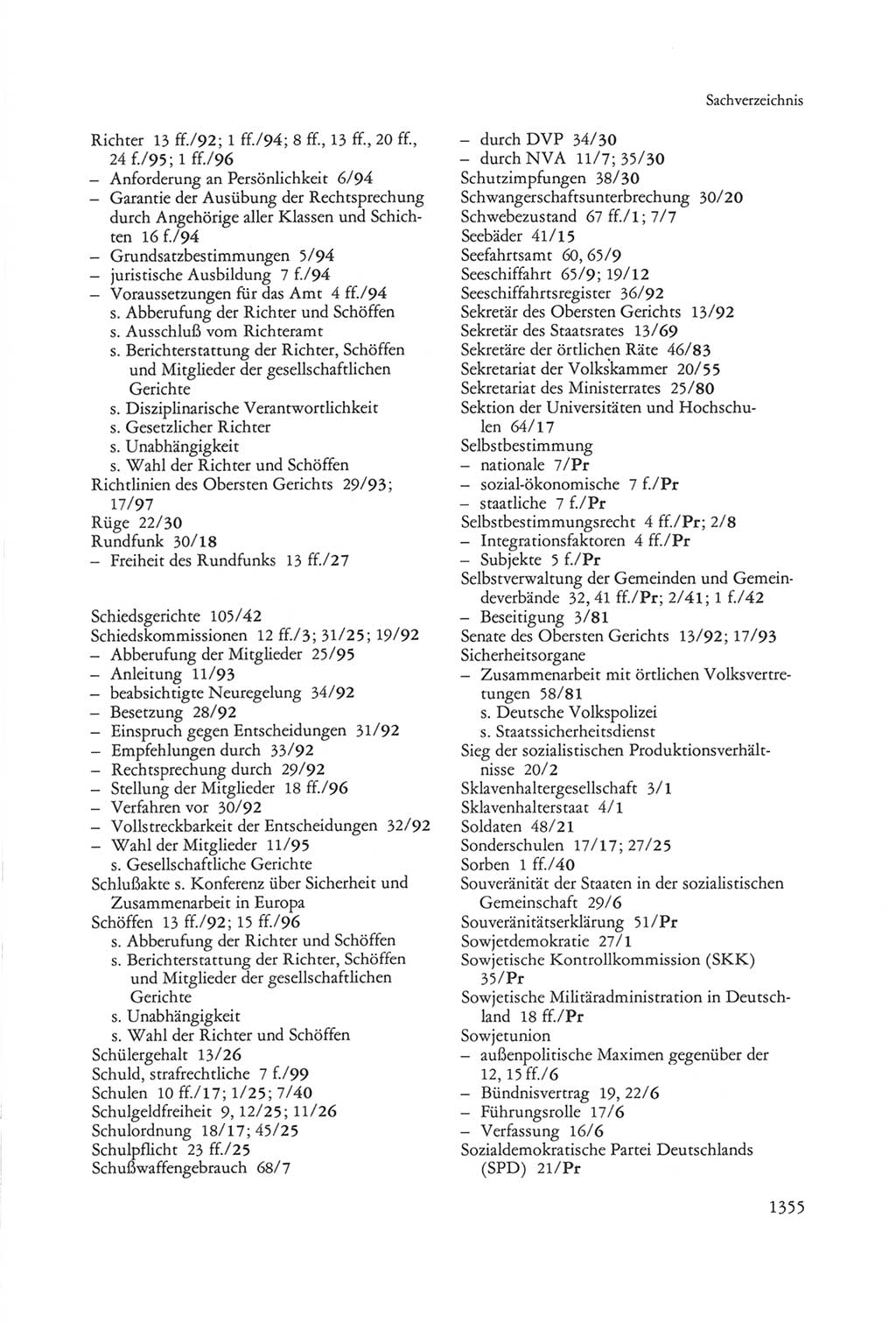Die sozialistische Verfassung der Deutschen Demokratischen Republik (DDR), Kommentar 1982, Seite 1355 (Soz. Verf. DDR Komm. 1982, S. 1355)