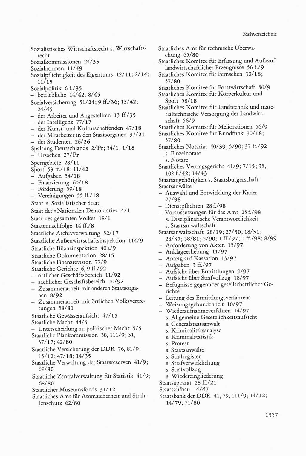 Die sozialistische Verfassung der Deutschen Demokratischen Republik (DDR), Kommentar 1982, Seite 1358 (Soz. Verf. DDR Komm. 1982, S. 1358)