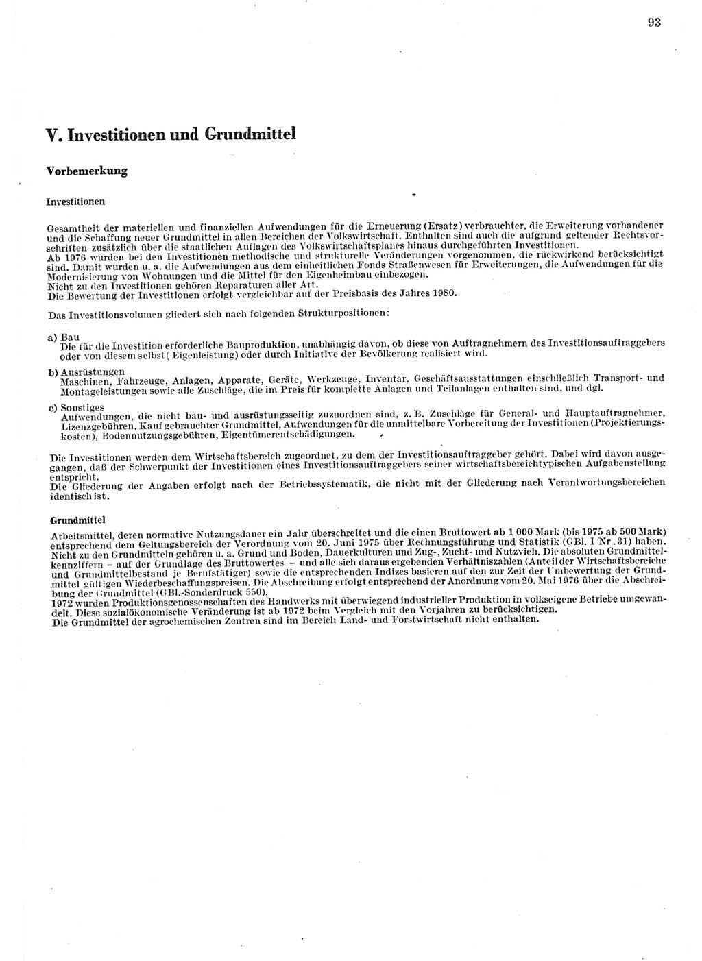 Statistisches Jahrbuch der Deutschen Demokratischen Republik (DDR) 1982, Seite 93 (Stat. Jb. DDR 1982, S. 93)