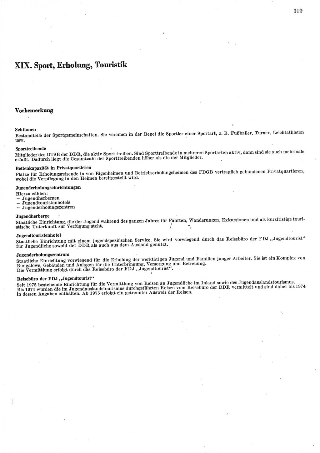 Statistisches Jahrbuch der Deutschen Demokratischen Republik (DDR) 1982, Seite 319 (Stat. Jb. DDR 1982, S. 319)