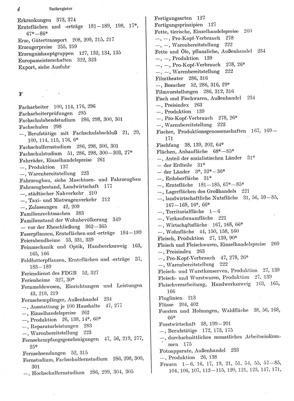 Statistisches Jahrbuch der Deutschen Demokratischen Republik (DDR) 1982, Seite 4 (Stat. Jb. DDR 1982, S. 4)