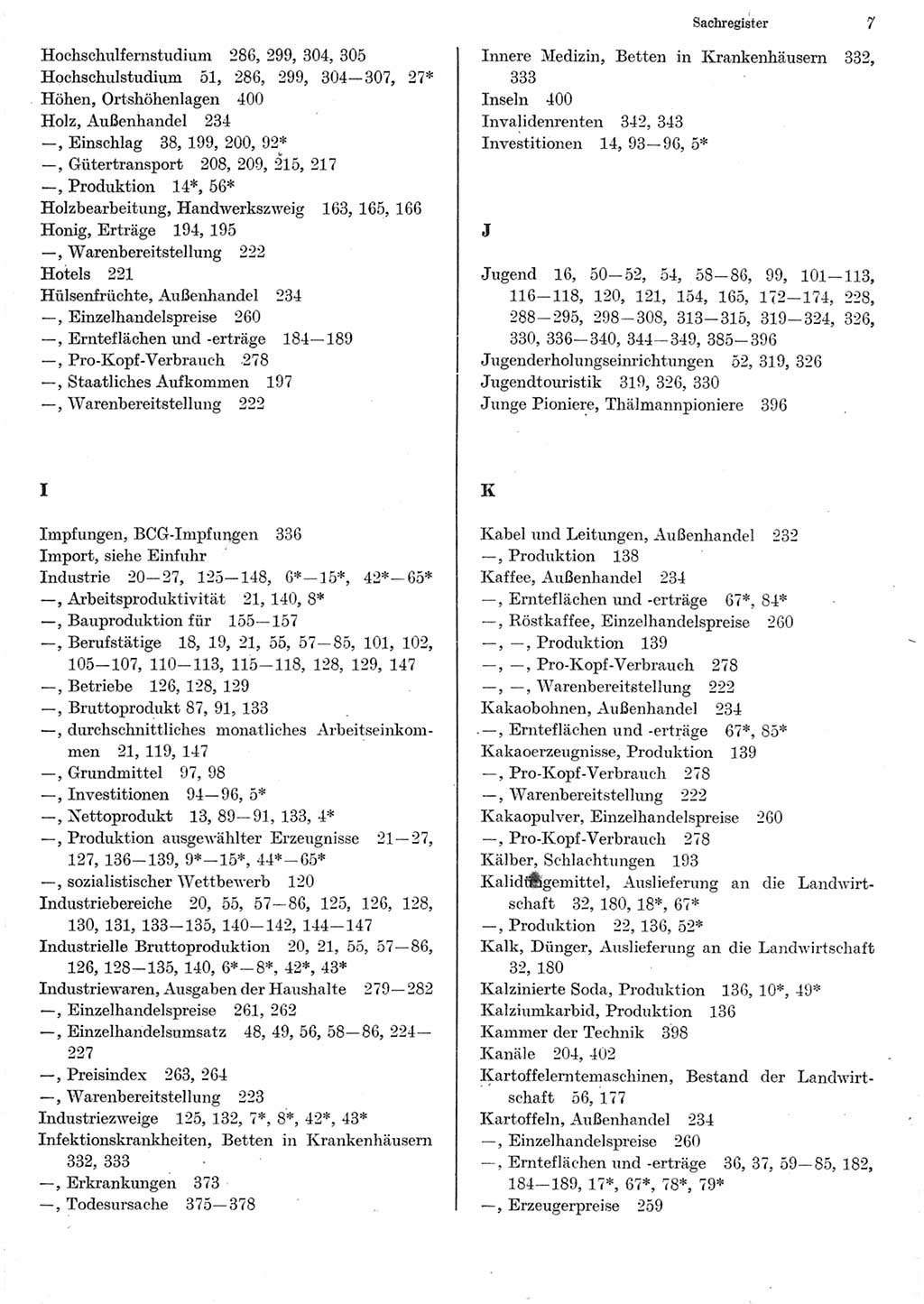 Statistisches Jahrbuch der Deutschen Demokratischen Republik (DDR) 1982, Seite 7 (Stat. Jb. DDR 1982, S. 7)