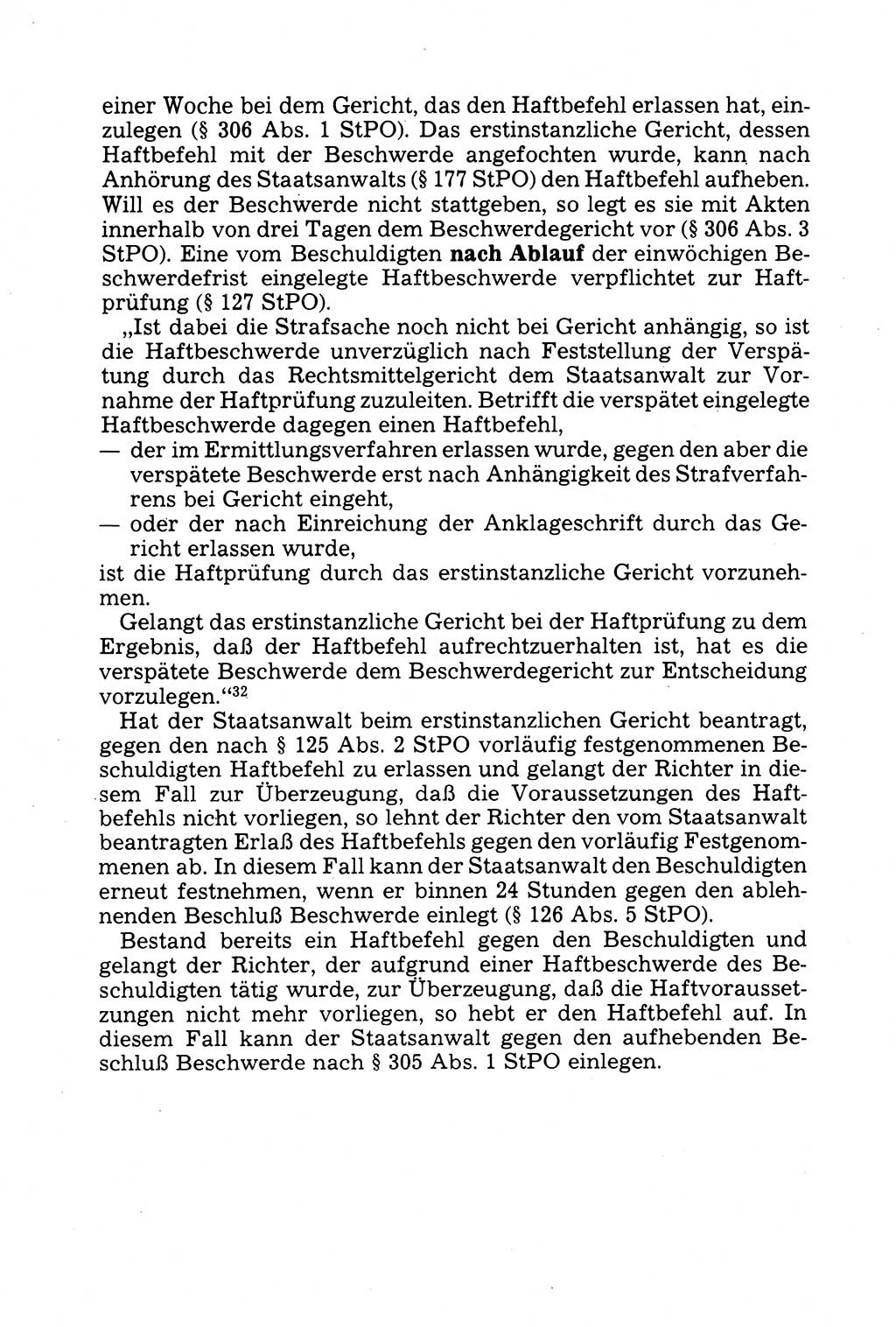 Strafprozessuale und taktisch-methodische Grundfragen der Freiheitsentziehung im Ermittlungsverfahren [Deutsche Demokratische Republik (DDR)] 1982, Seite 46 (Strafproz. Grundfr. EV DDR 1982, S. 46)