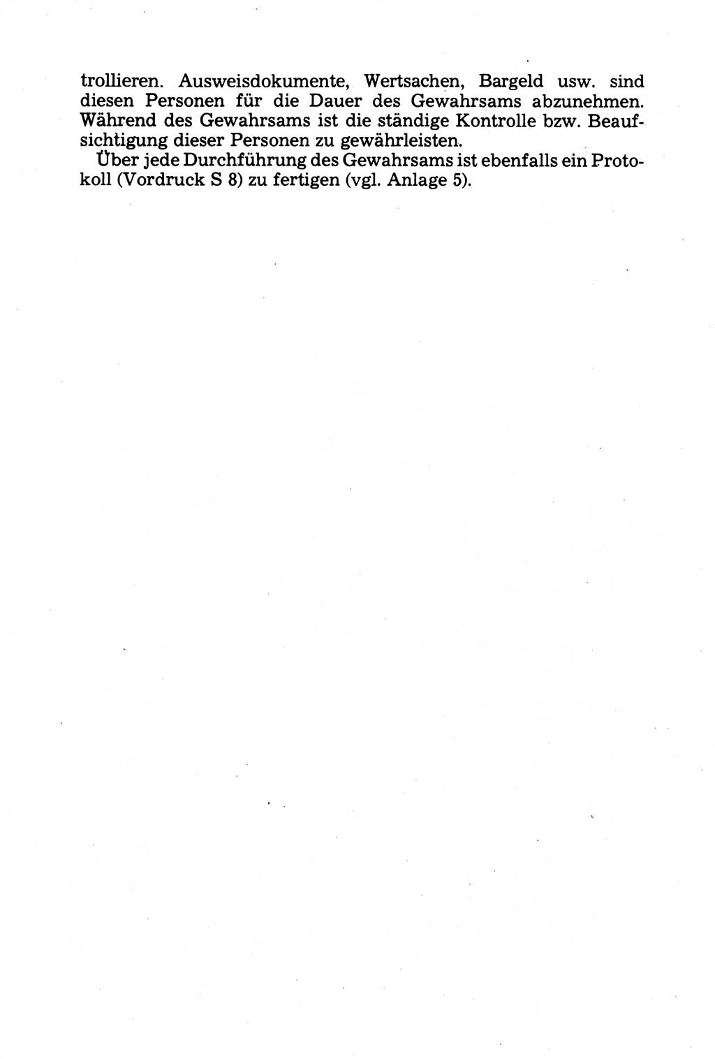 Strafprozessuale und taktisch-methodische Grundfragen der Freiheitsentziehung im Ermittlungsverfahren [Deutsche Demokratische Republik (DDR)] 1982, Seite 126 (Strafproz. Grundfr. EV DDR 1982, S. 126)