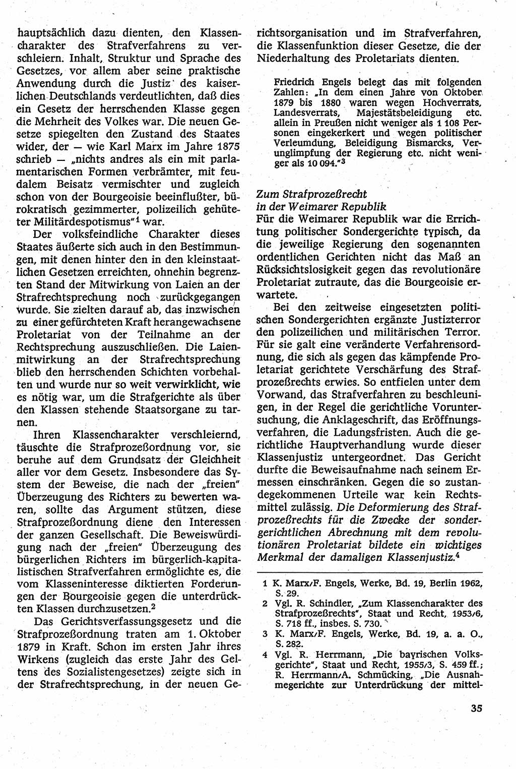 Strafverfahrensrecht [Deutsche Demokratische Republik (DDR)], Lehrbuch 1982, Seite 35 (Strafverf.-R. DDR Lb. 1982, S. 35)