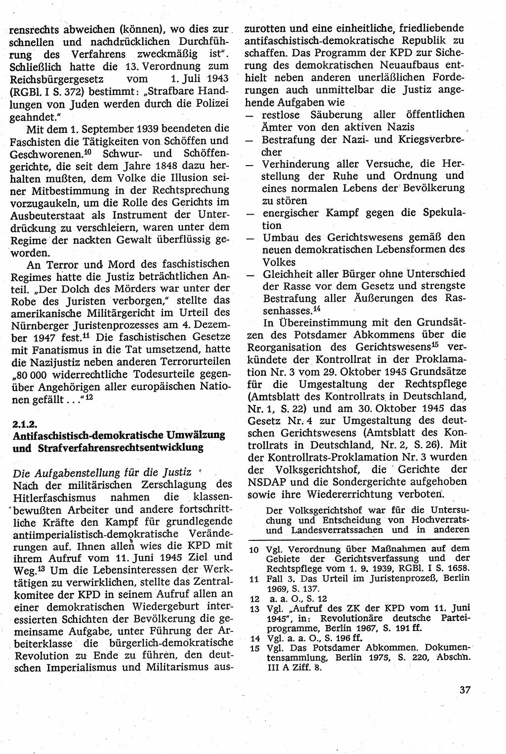 Strafverfahrensrecht [Deutsche Demokratische Republik (DDR)], Lehrbuch 1982, Seite 37 (Strafverf.-R. DDR Lb. 1982, S. 37)