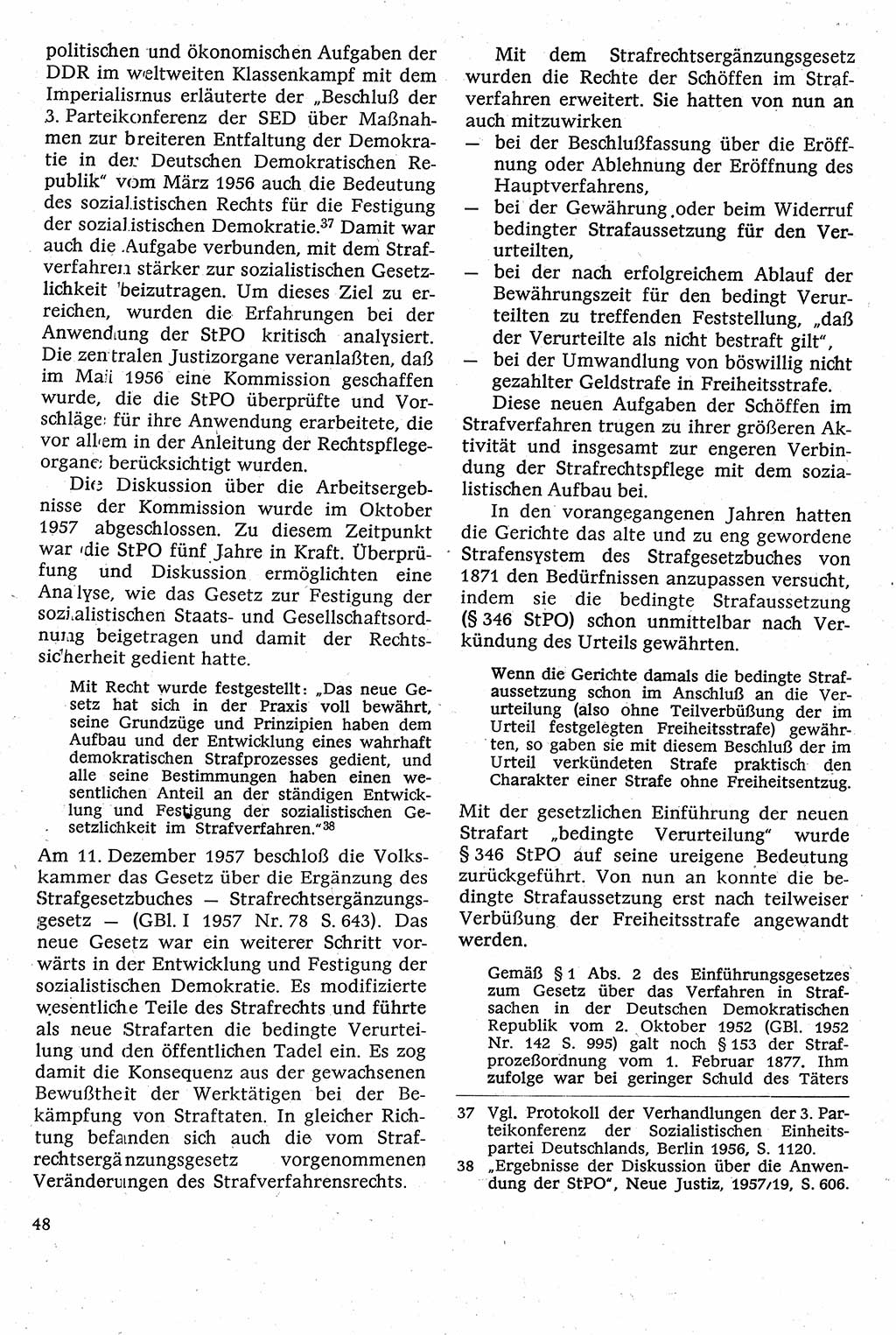 Strafverfahrensrecht [Deutsche Demokratische Republik (DDR)], Lehrbuch 1982, Seite 48 (Strafverf.-R. DDR Lb. 1982, S. 48)