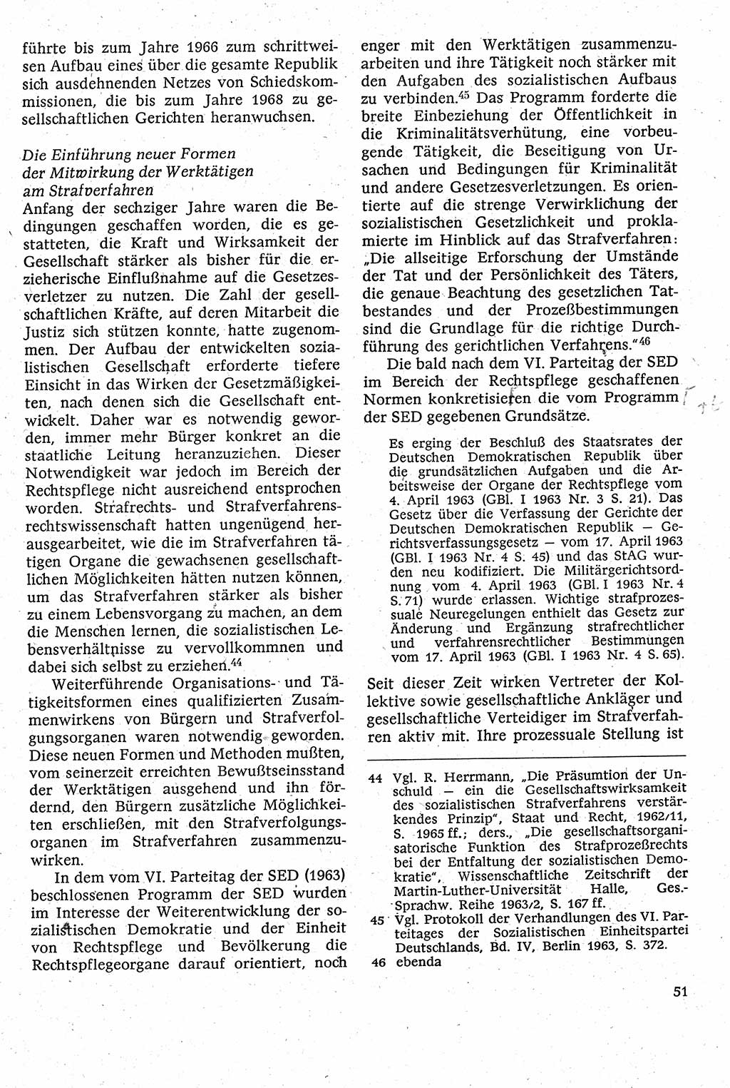 Strafverfahrensrecht [Deutsche Demokratische Republik (DDR)], Lehrbuch 1982, Seite 51 (Strafverf.-R. DDR Lb. 1982, S. 51)
