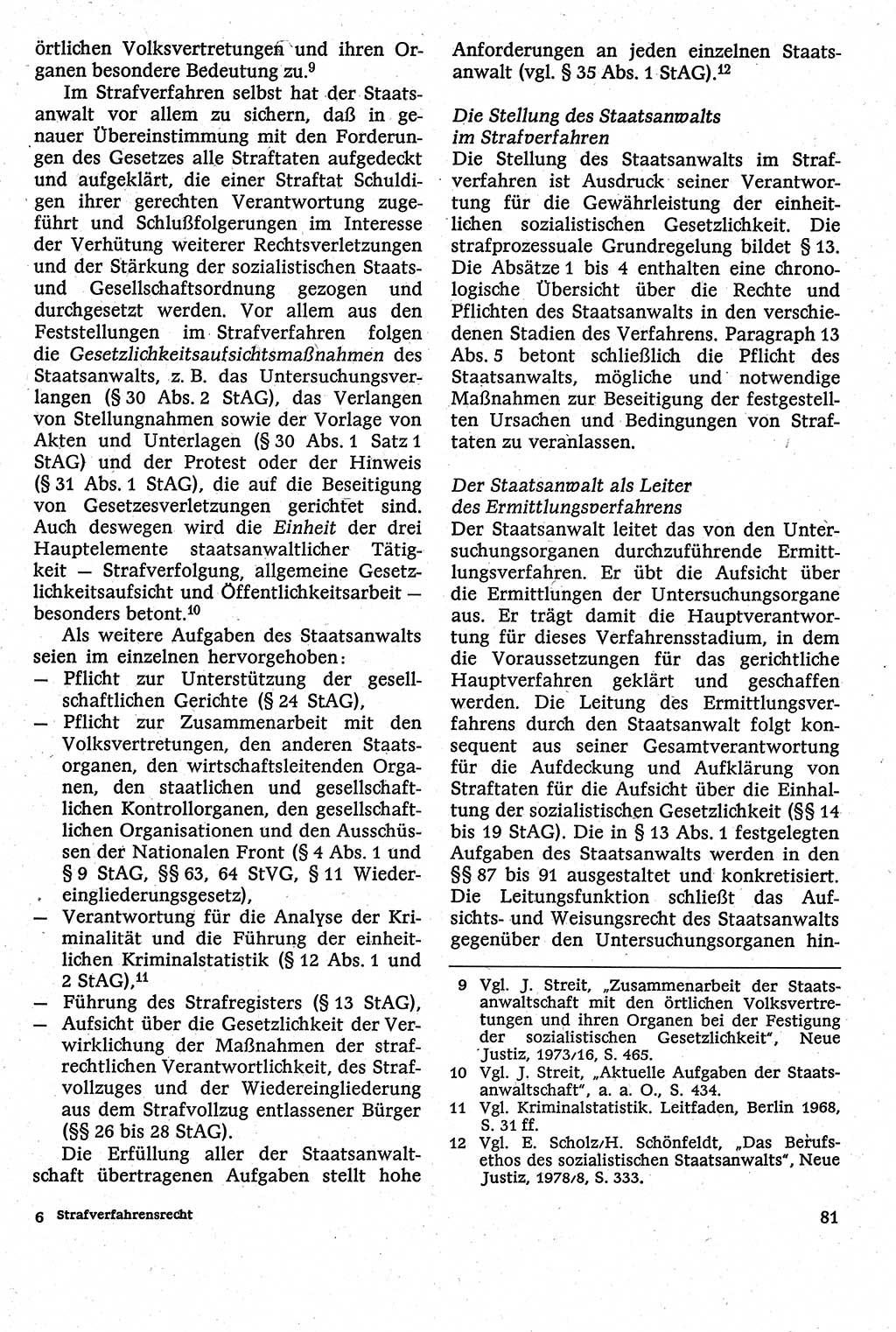 Strafverfahrensrecht [Deutsche Demokratische Republik (DDR)], Lehrbuch 1982, Seite 81 (Strafverf.-R. DDR Lb. 1982, S. 81)